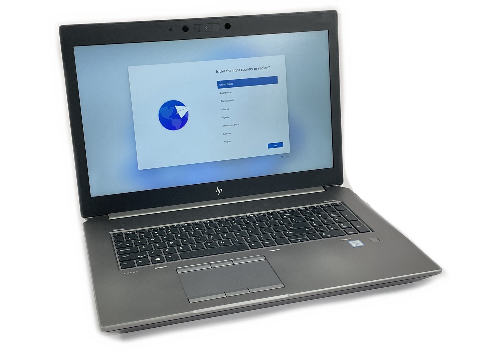HP ZBook 17 G6 Workstation Laptop i7-9850H 512GB SSD 32GB RAM RTX 4000 – Win 11