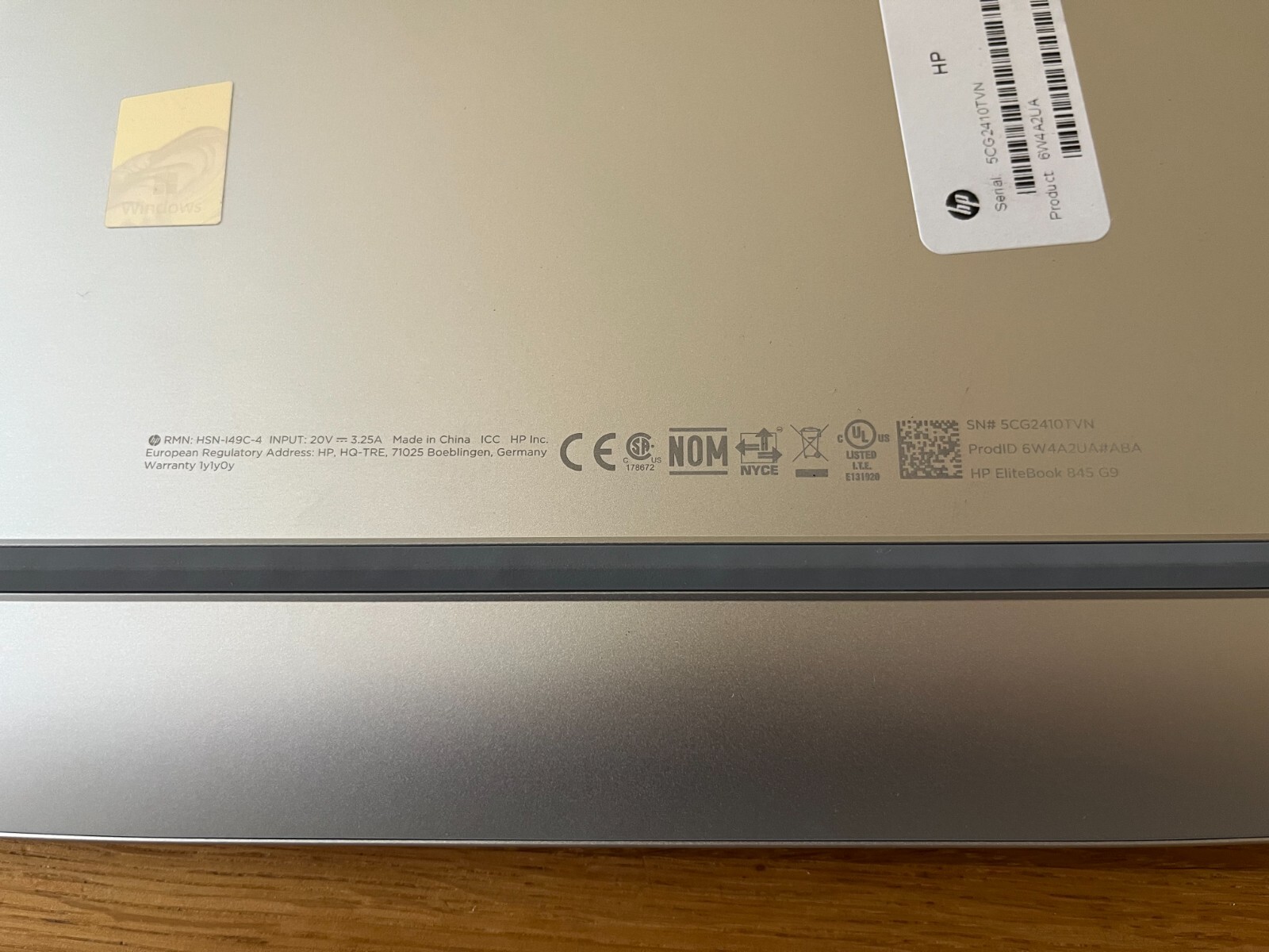 HP EliteBook 845 14 inch G9 Notebook PC – Wolf Pro Security – AMD Ryzen™ 7 PRO