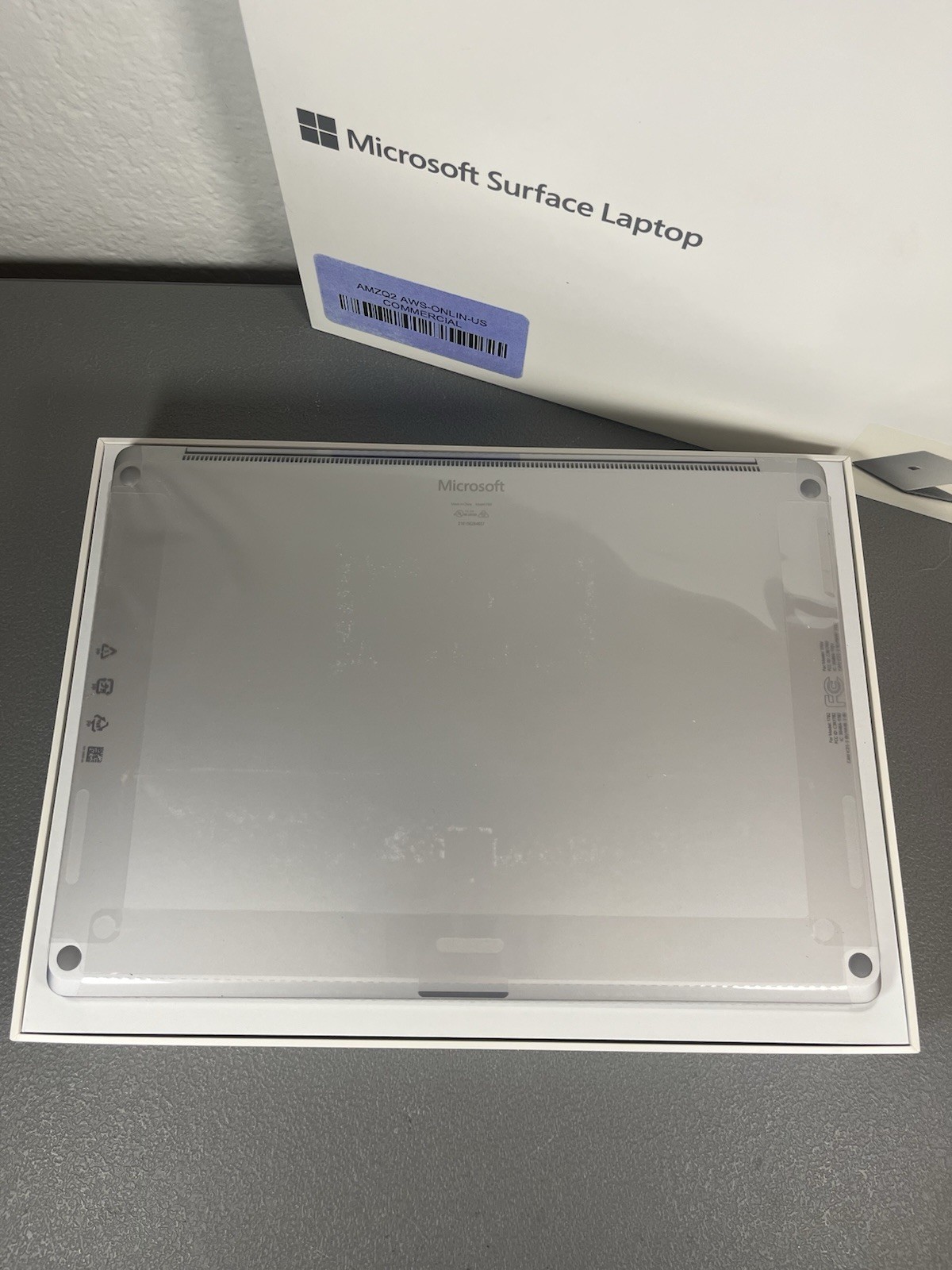 Microsoft Surface Laptop 2 Platinum Color 1769 128GB i5 Processor 8GB Ram
