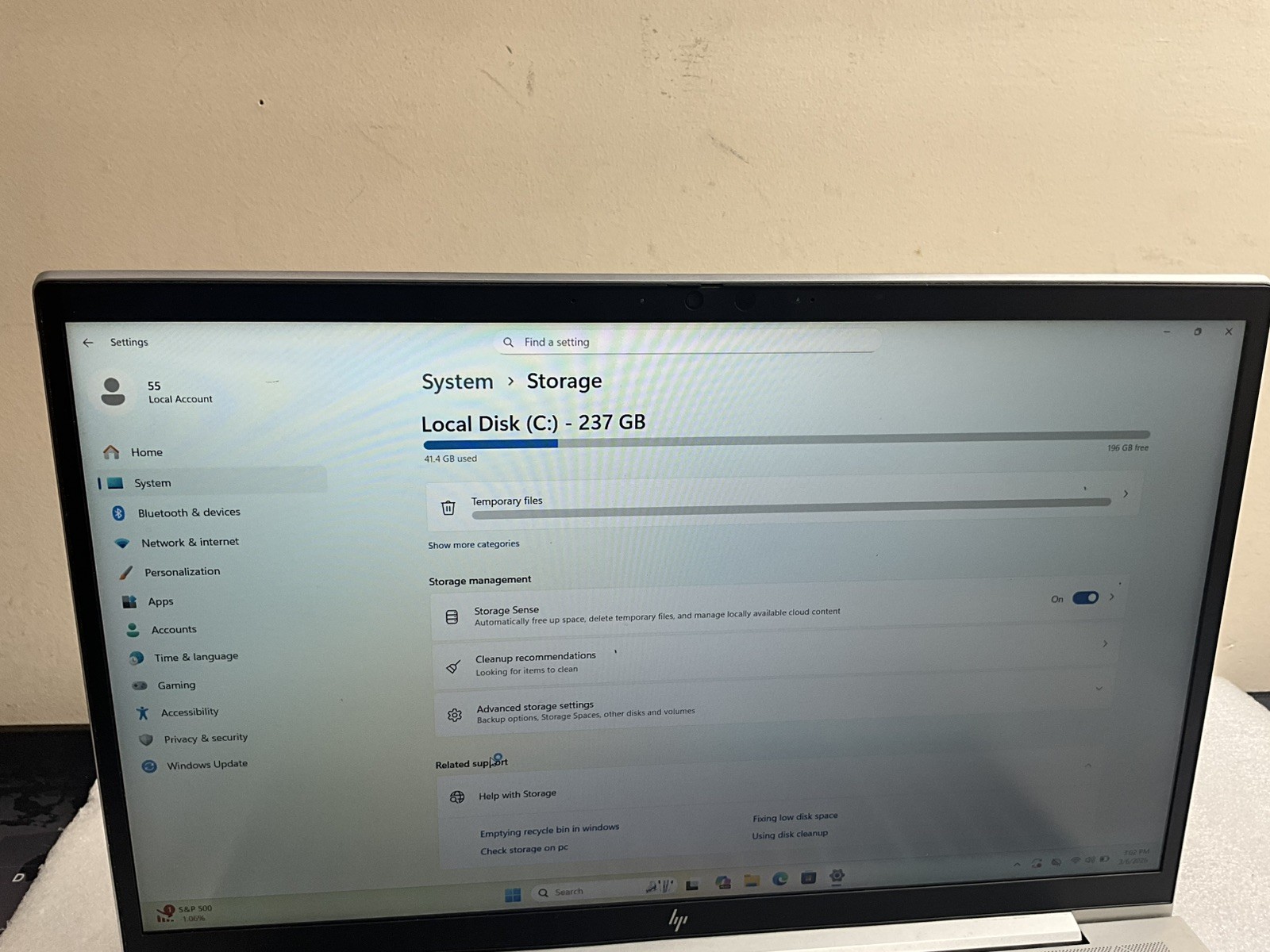HP ELITEBOOK 850 G8 i5-1145G7/@2.60 /16GB Ram /256GB SSD Wins 11 Pro #334