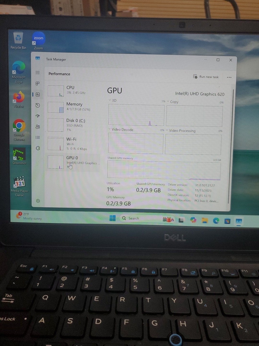 Dell Latitude 7490 14″ Touch (Intel Core i5-8350U, 16GB 256 GB SSD) 121925-2
