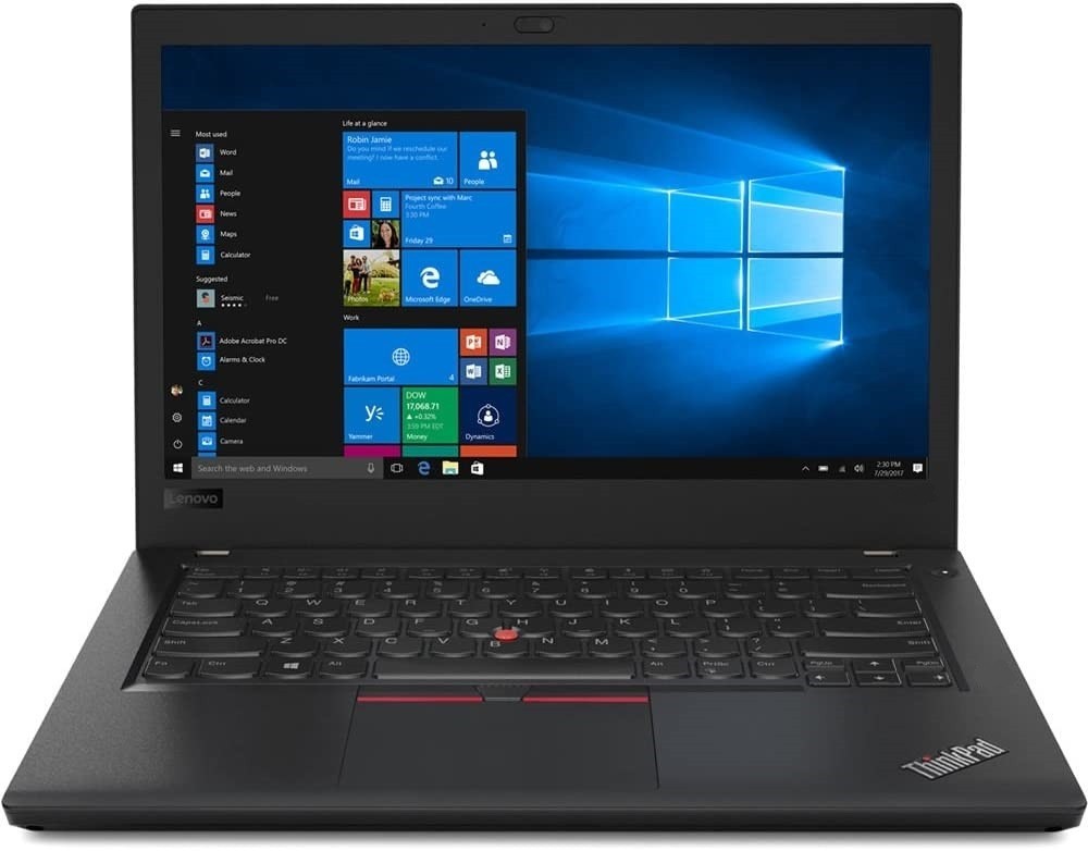 14″ Lenovo ThinkPad Laptop: Ryzen 5 Pro-2500U, 8GB RAM – 256GB SSD, Zorin O.S!