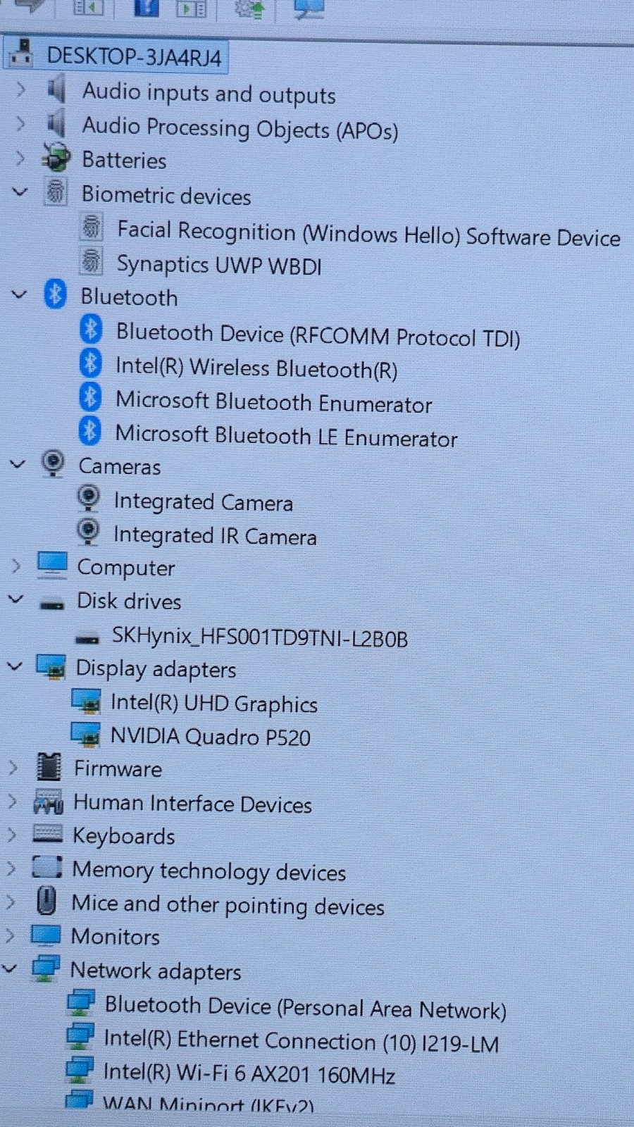 Lenovo ThinkPad P14S Gen 1- Intel i7-10610U, 48GB RAM, 1TB SSD NVIDIA P520 Touch