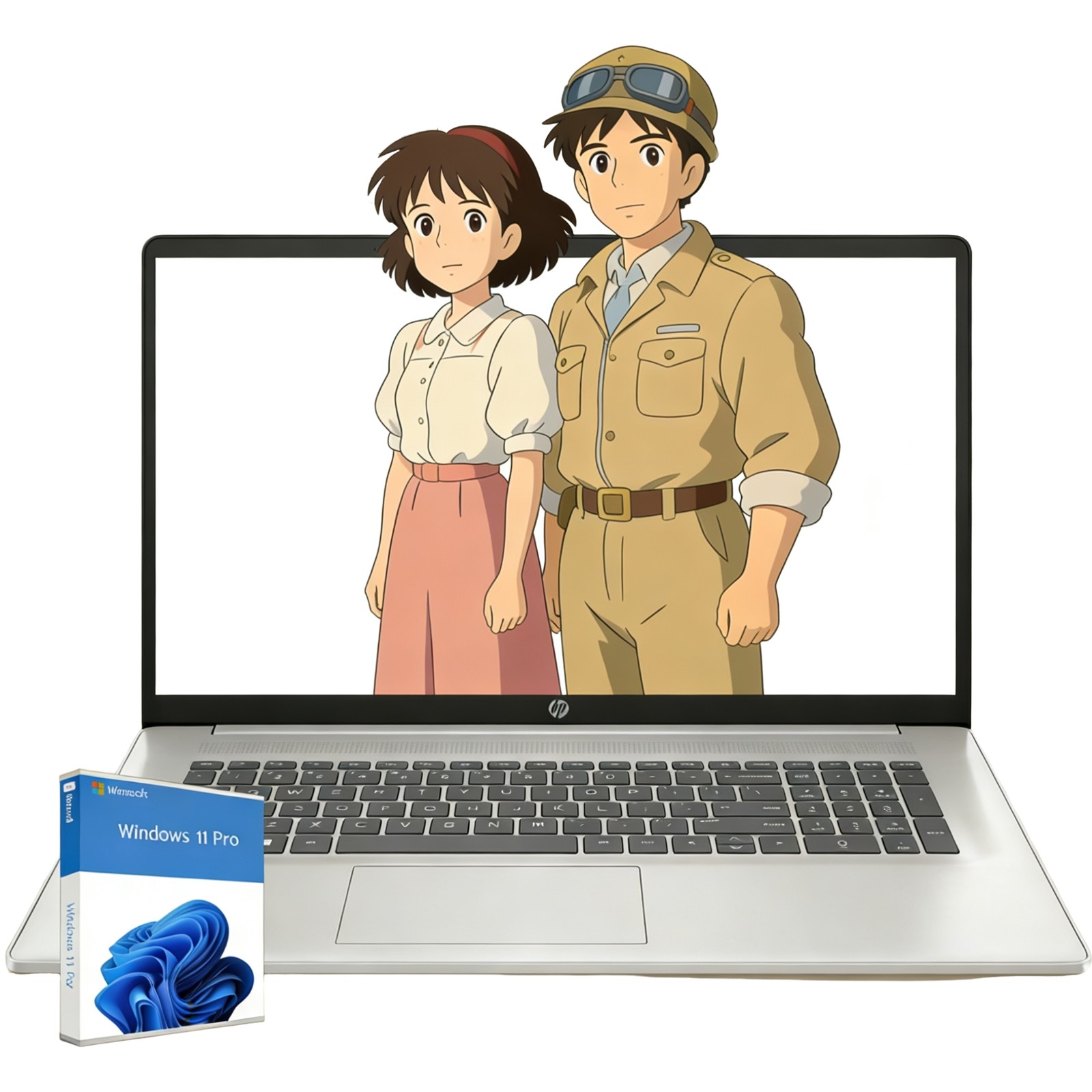 📍 HP 17.3″ HD+ Laptop 250 Nits IPS 8 Core Intel Core i3 16GB RAM 512GB Win11Pro
