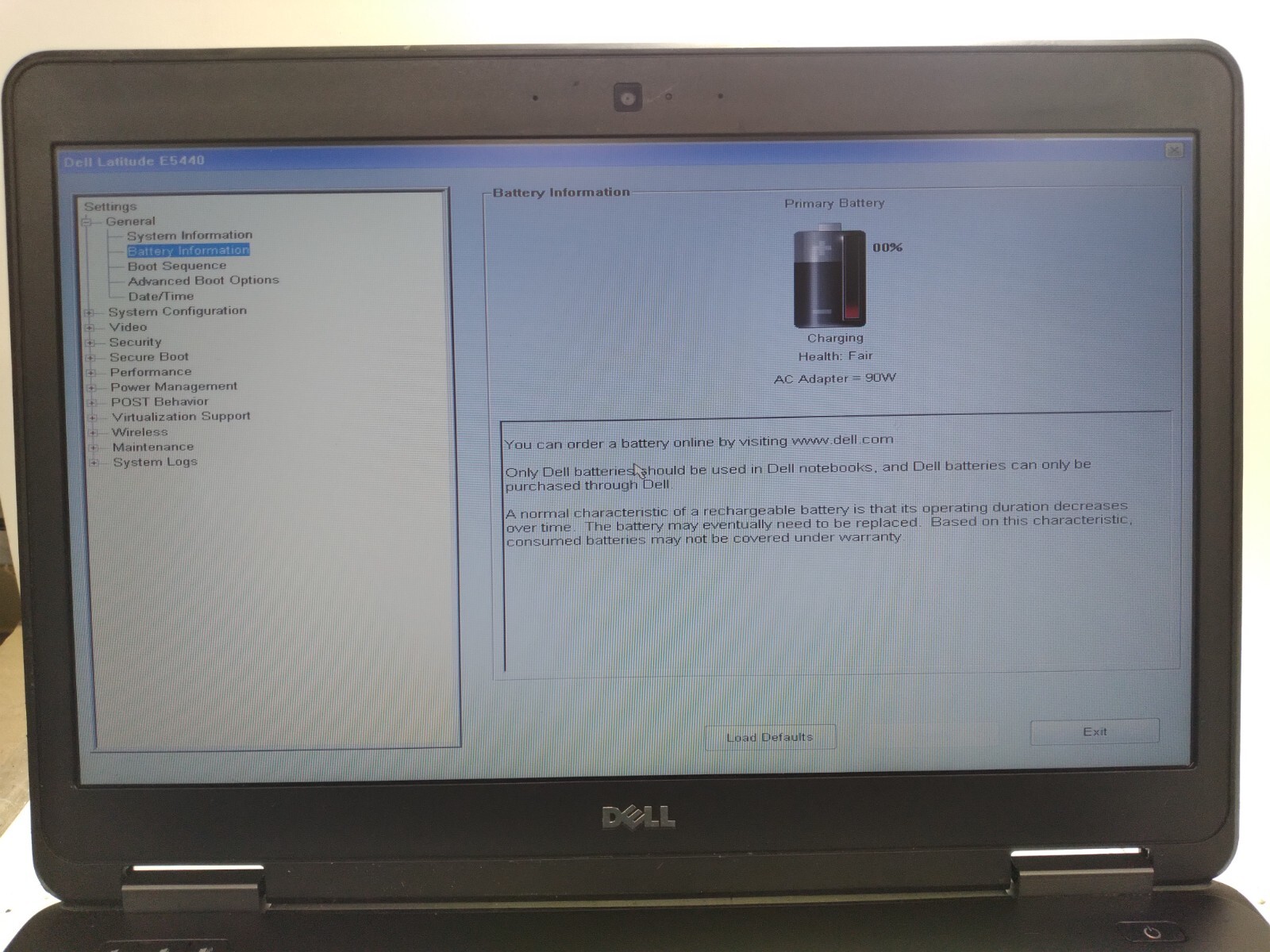 Dell Latitude e5440 w/i5-4310U, 4GB RAM Laptop for Parts/Repair #0225