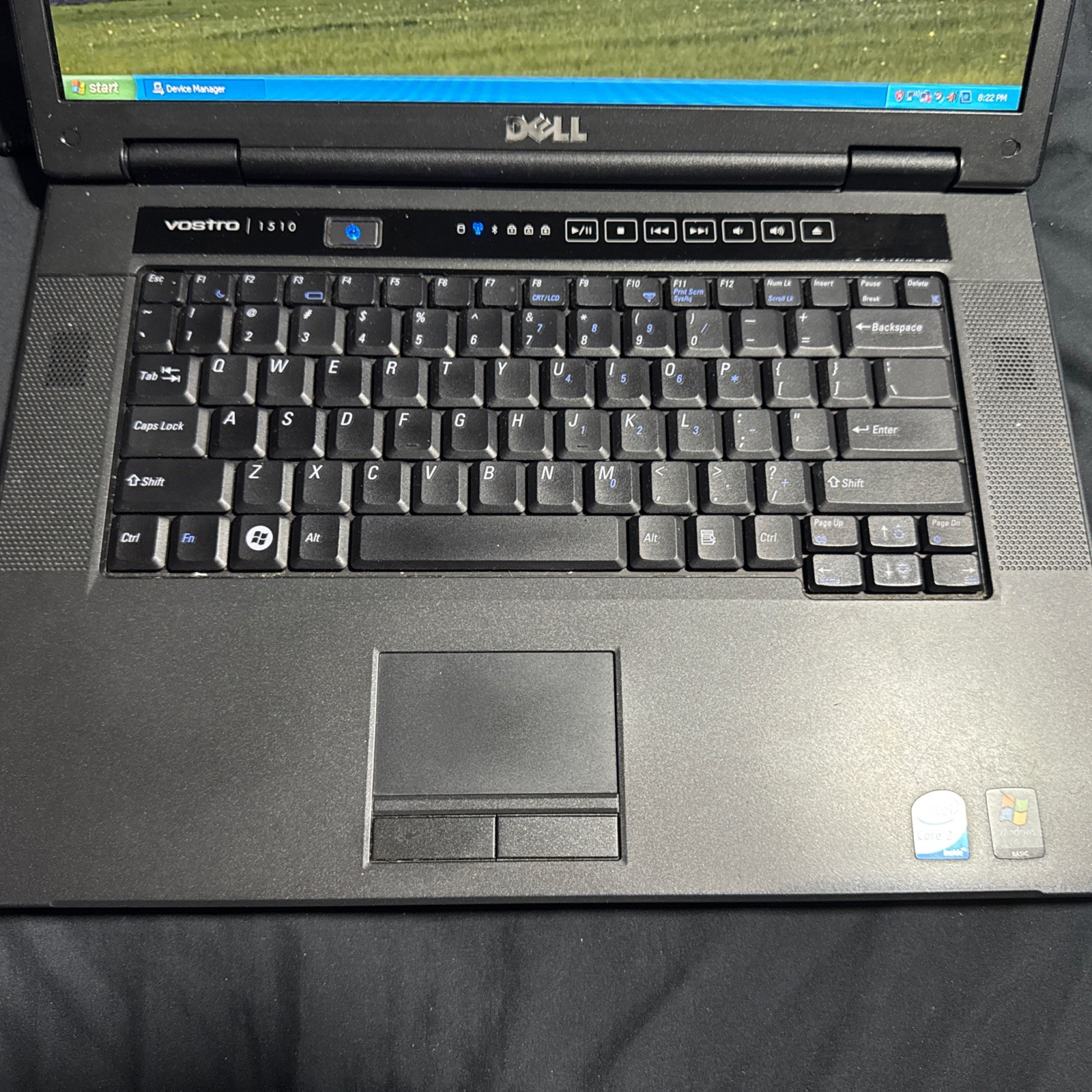 Dell Vostro 1510 Laptop Intel C2D 1.8GHz 80gb HDD 3gb RAM Windows XP Retro Games