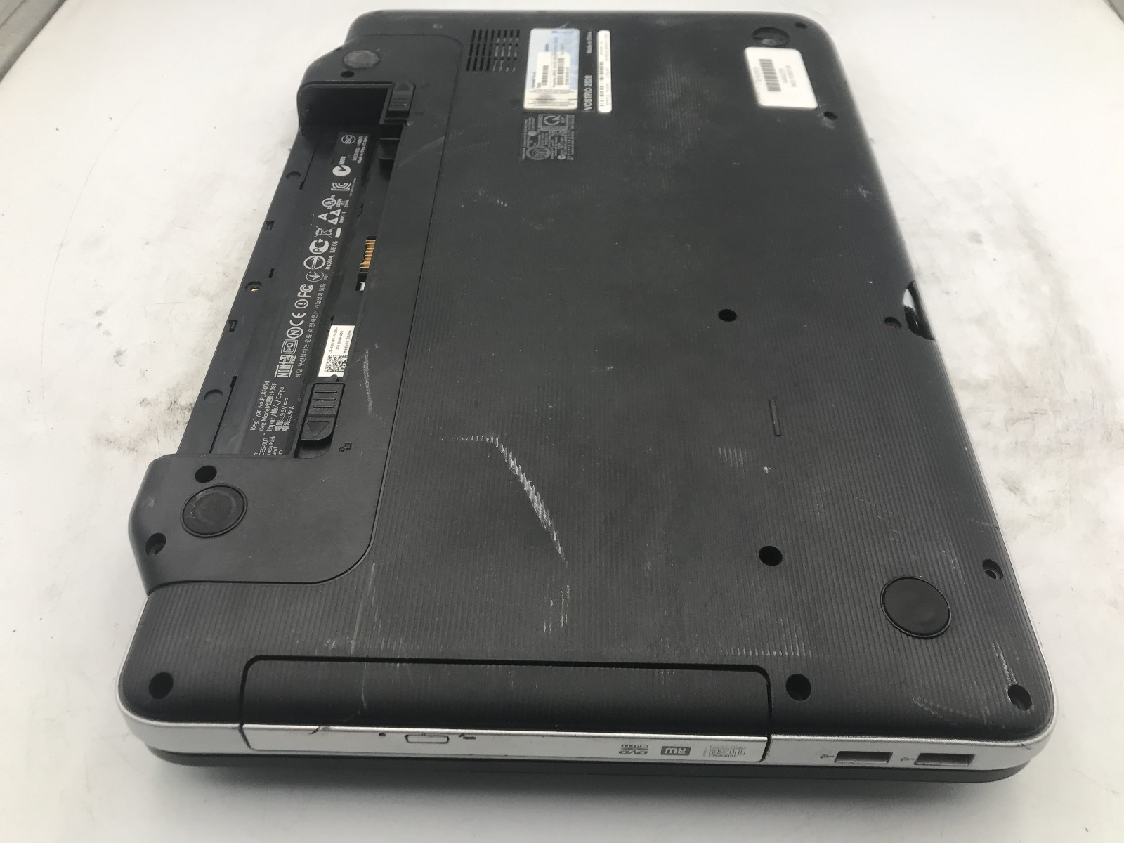 DELL VOSTRO 2520 – BOOTS TO BIOS – INTEL I3 2348M – NO RAM -READ DESCRIPTION- BB