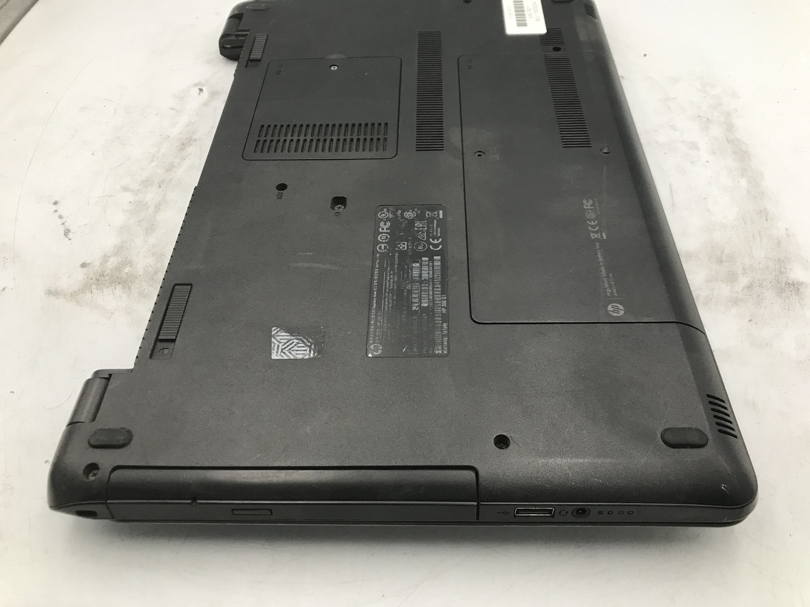 HP 350 G1 NOTEBOOK – BOOTS TO BIOS/BAD LCD – INTEL I7 4TH GEN – NO RAM -READ- BB