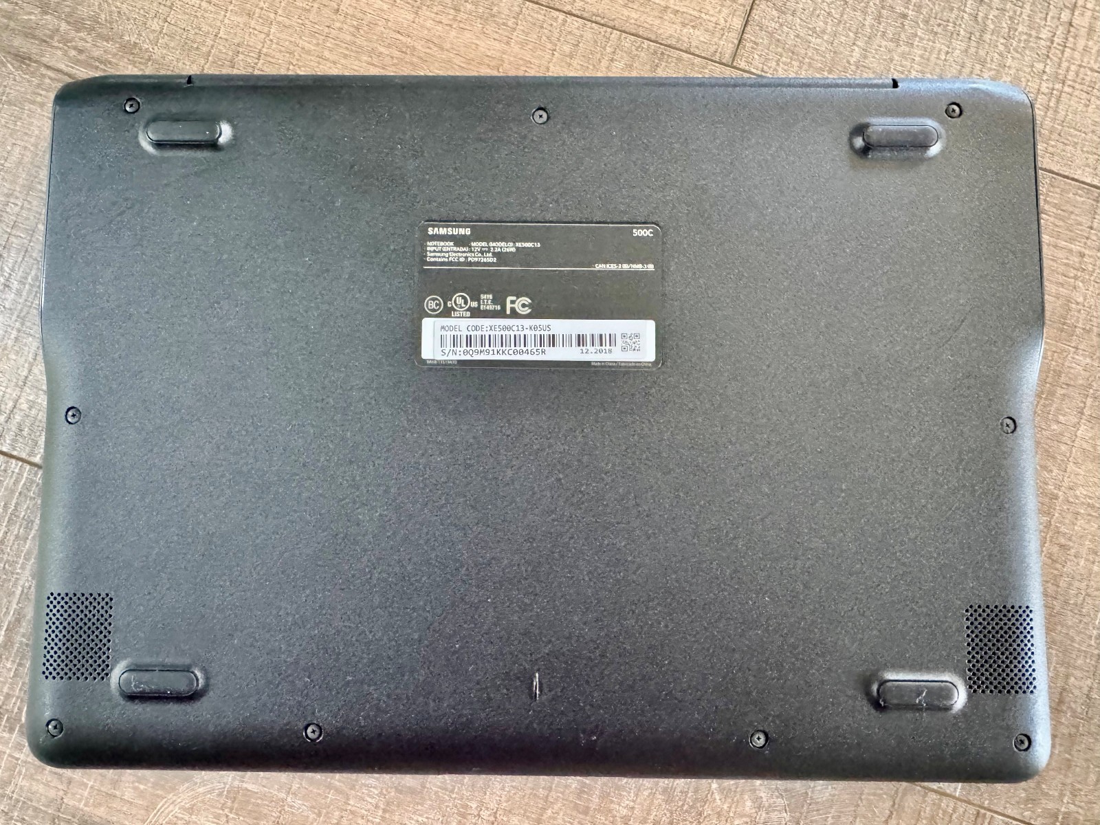 Samsung Chromebook 3 ‎XE500C13-K05US 11.6” 16GB, 2GB RAM, Charger – Excellent