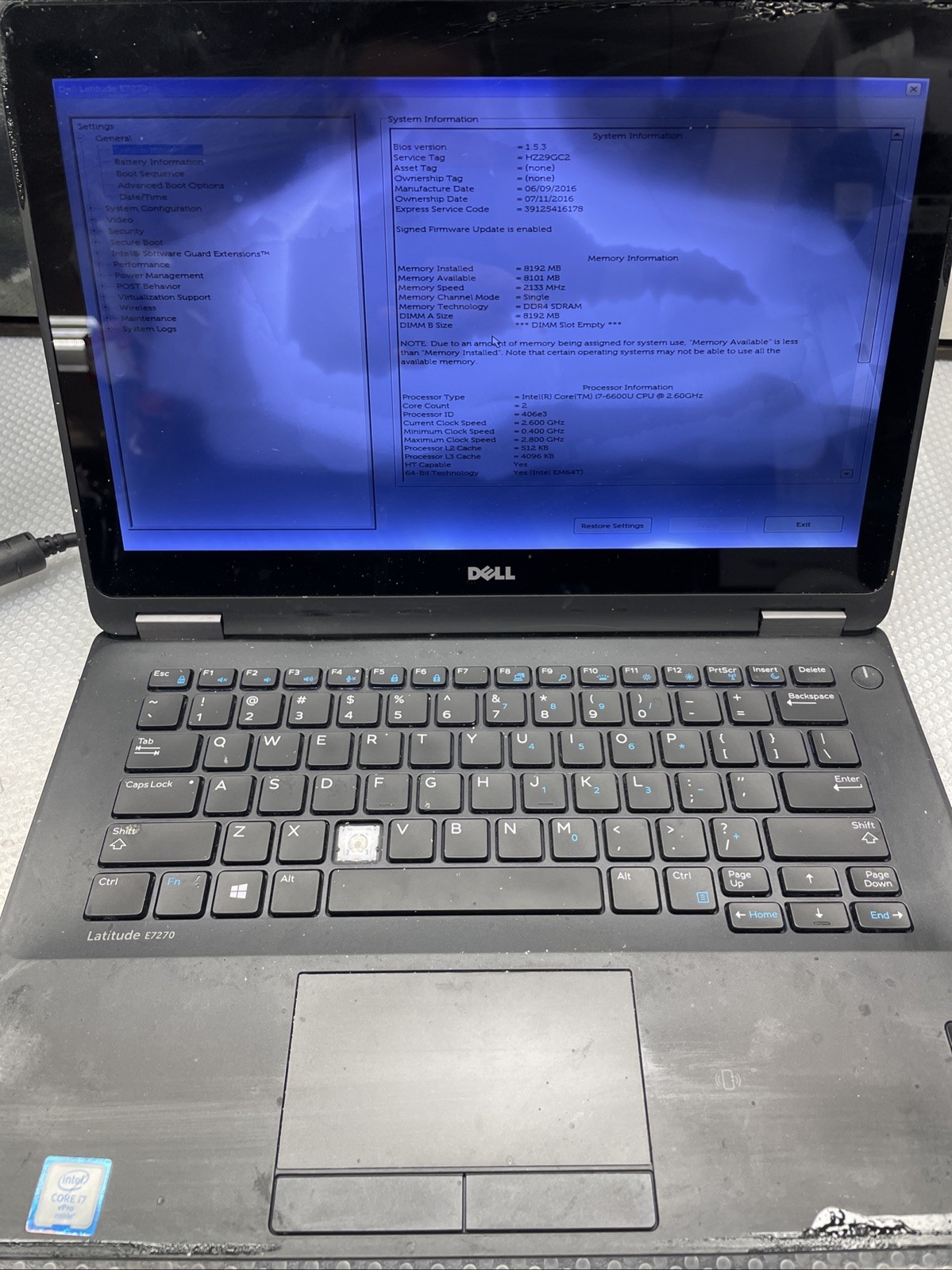 Lot Of 2x Dell Latitude E7240e 7270 12.5″ Core i7-4600U 2.10GHz, 8GB RAM,