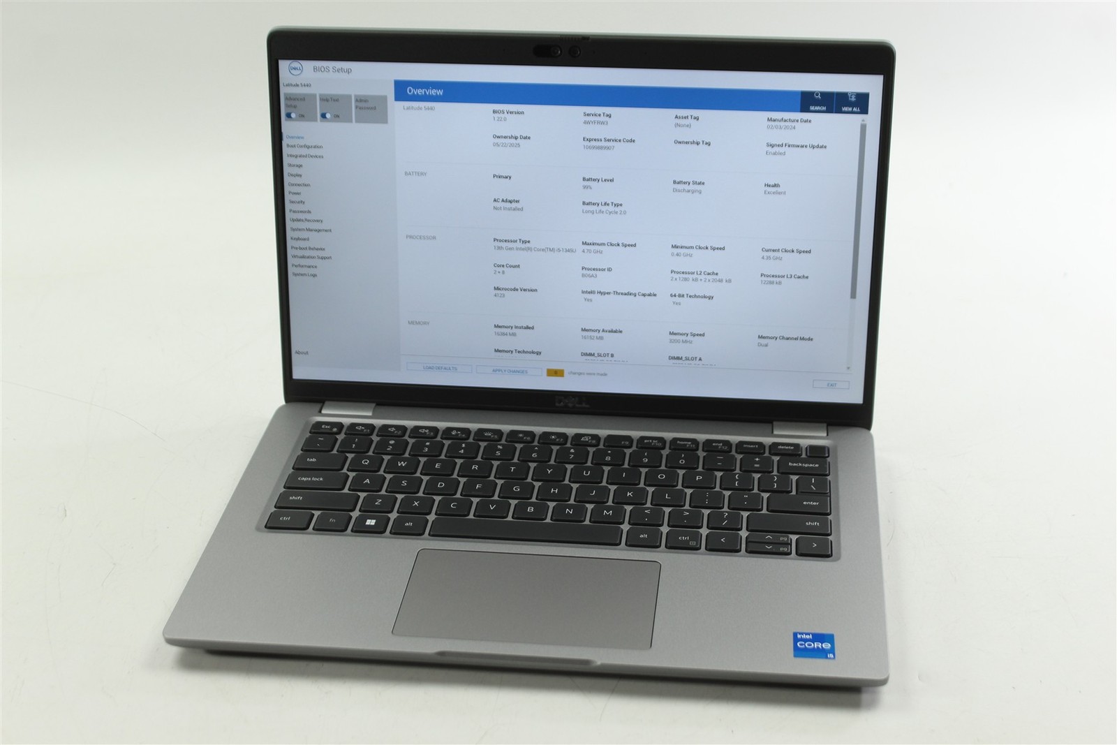 Dell Latitude 5440 14″ FHD i5-1345U 1.6GHz 256GB SSD 16GB RAM W11P