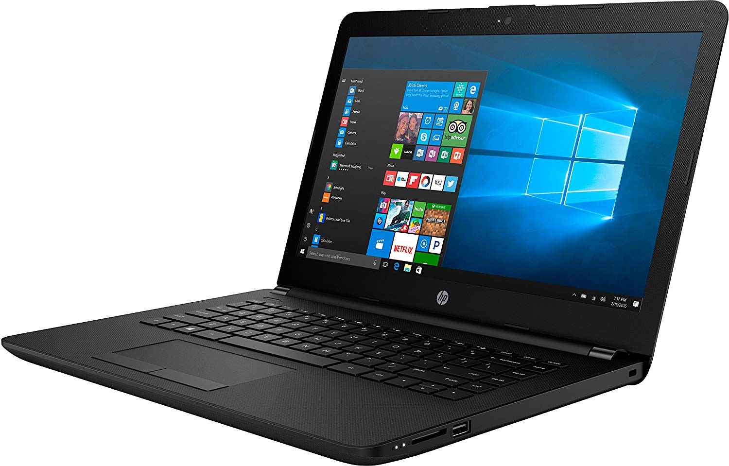 HP 14-bw012nr 14″ HD WLED Laptop AMD E2-9000e 1.5 GHz 4GB 32 GB W10H D GRADE