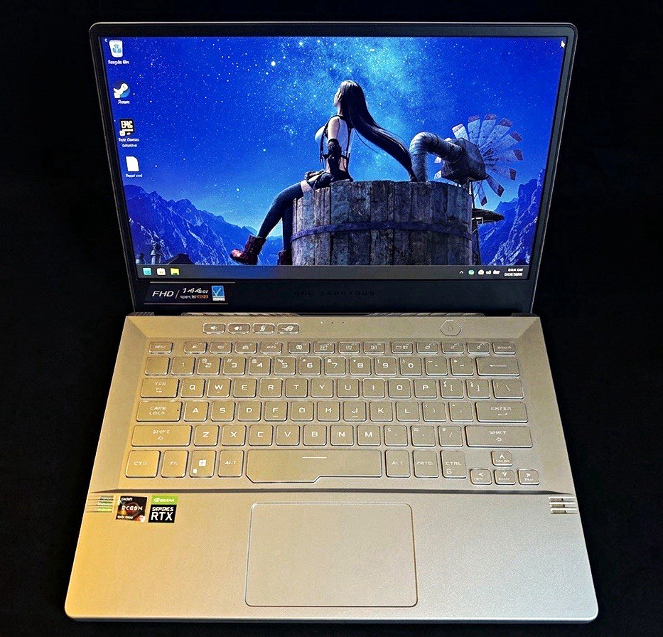 ASUS – ROG Zephyrus 14″ Gaming Laptop – AMD Ryzen 9 – NVIDIA GeForce RTX 3060