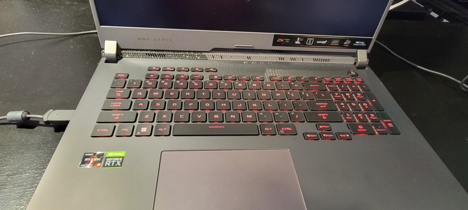 ROG Strix G17 Gaming Laptop Ryzen 9 6900HX 64gb ram 3070ti 17″HDR Screen 4tb
