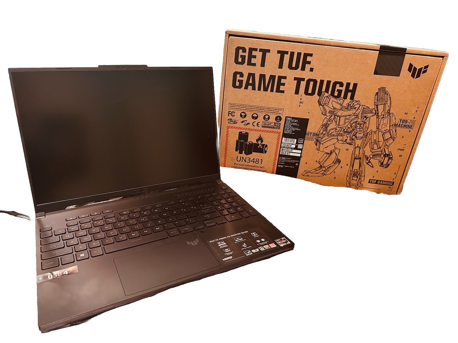 ASUS TUF Gaming A16 16 in (512GB SSD, AMD Ryzen 7, 3.2GHz, 16GB RAM,