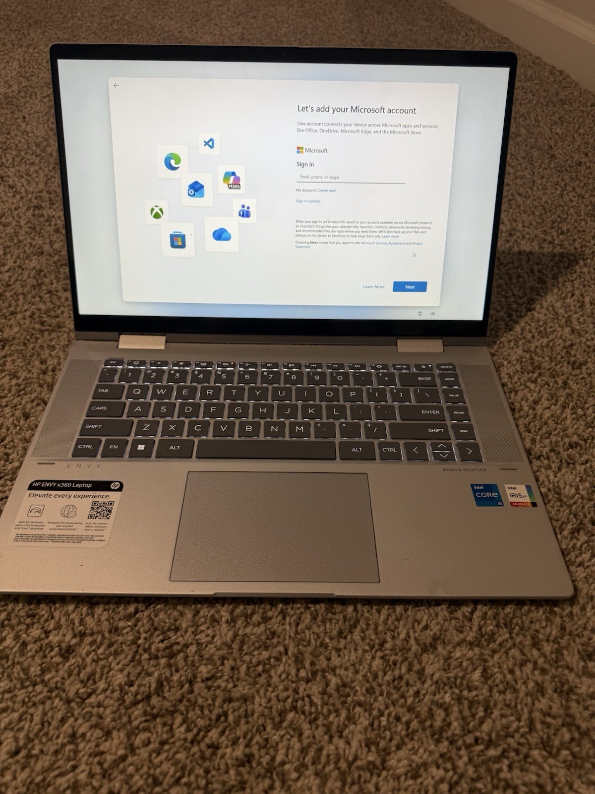 HP ENVY x360 15.6″