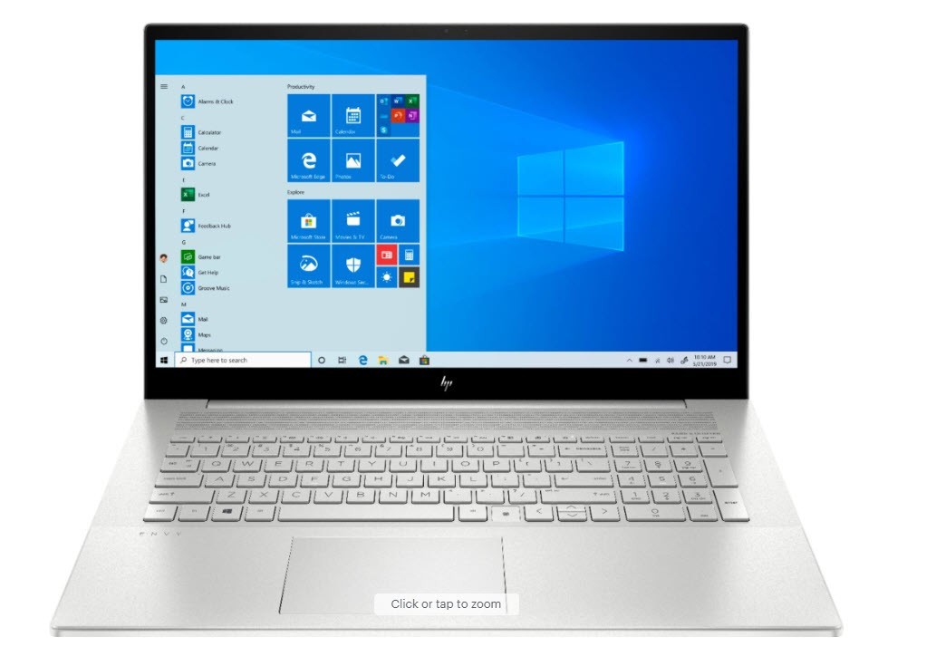 HP ENVY 17m-CG Series+ AI+ UHD+TOUCH+I7@4.0GHz+1 TB M.2 G4 SSD+16GB Ram+GPU+F/S