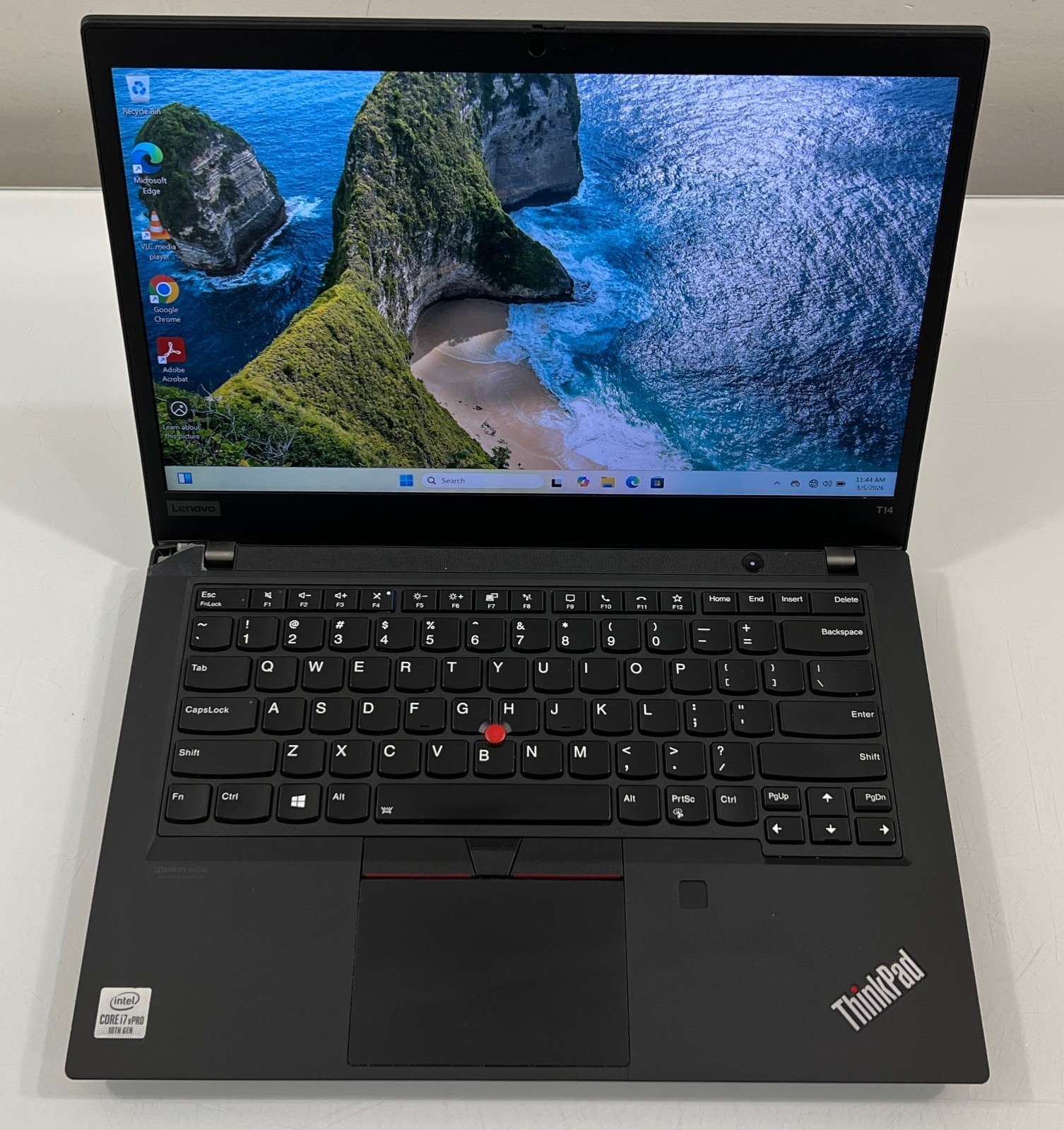 Lenovo ThinkPad T14 Gen 1 14″ FHD i7-10610U 24GB RAM 256GB SSD Win 11 Pro READ