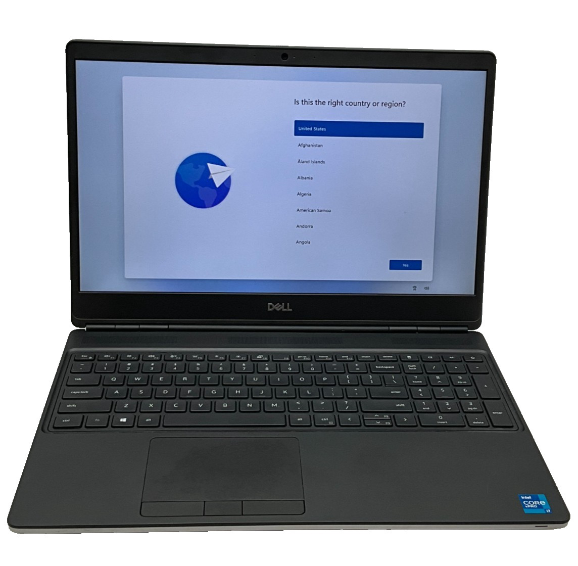 DELL Precision 7560 i7-11850H 2.50g 32GB 1tb T1200 15.6″ WIN11 Laptop FJXM0J3