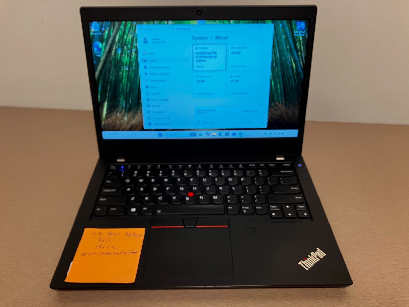 Lenovo ThinkPad L14 (Gen1) i7 (1.8ghz) with 32GB RAM, 512GB NVME and Win11 pro