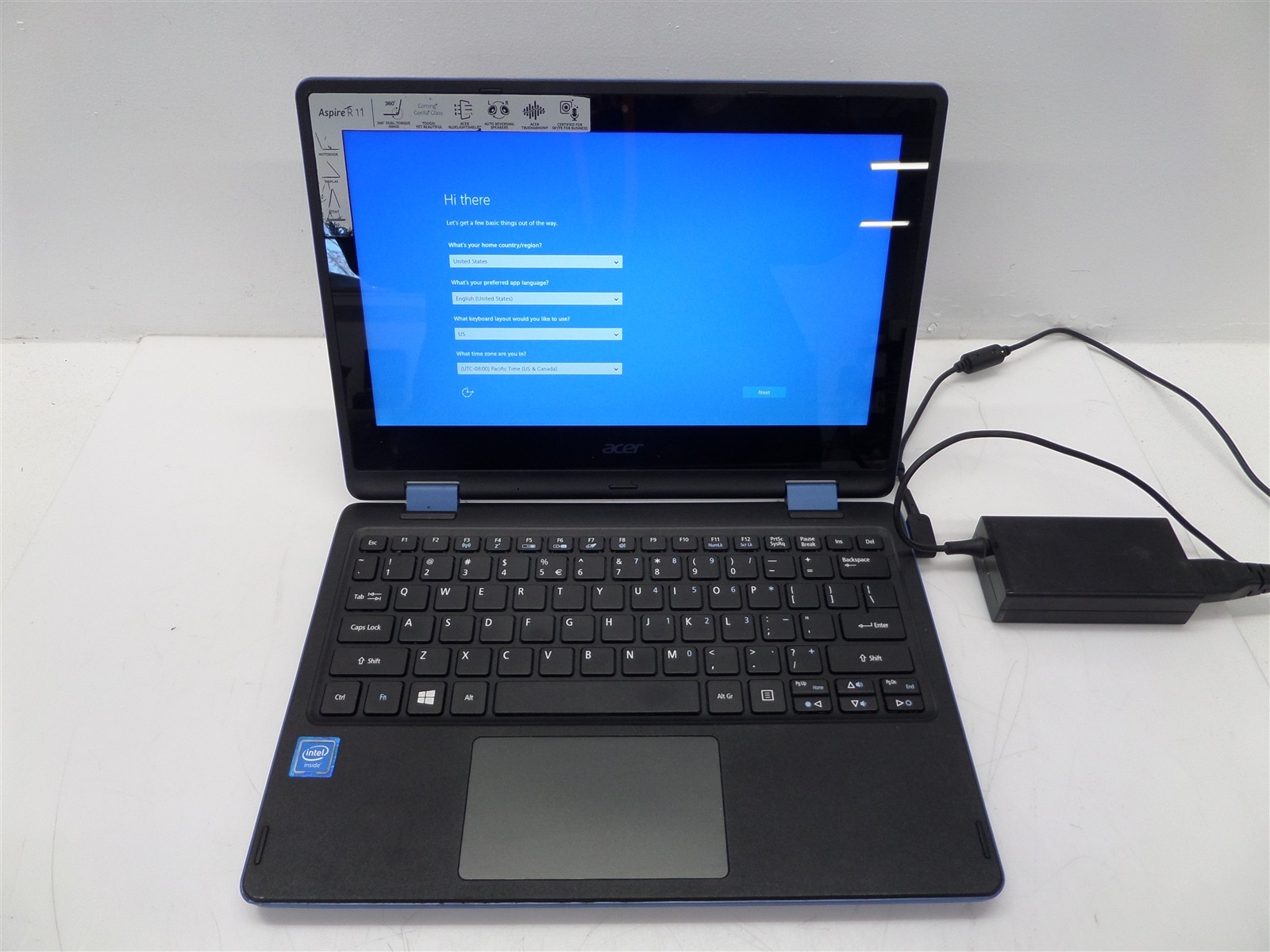 Acer Aspire R3 R3-131T 11.6″ Laptop w/ N3060 1.6GHz CPU 2GB RAM 32GB eMMC Win10
