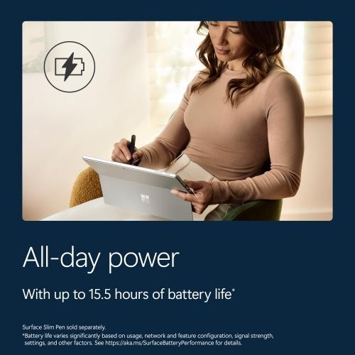 Microsoft Surface Pro 13″ Touch Snapdragon X2 Plus 16GB RAM 256GB SSD Platinum