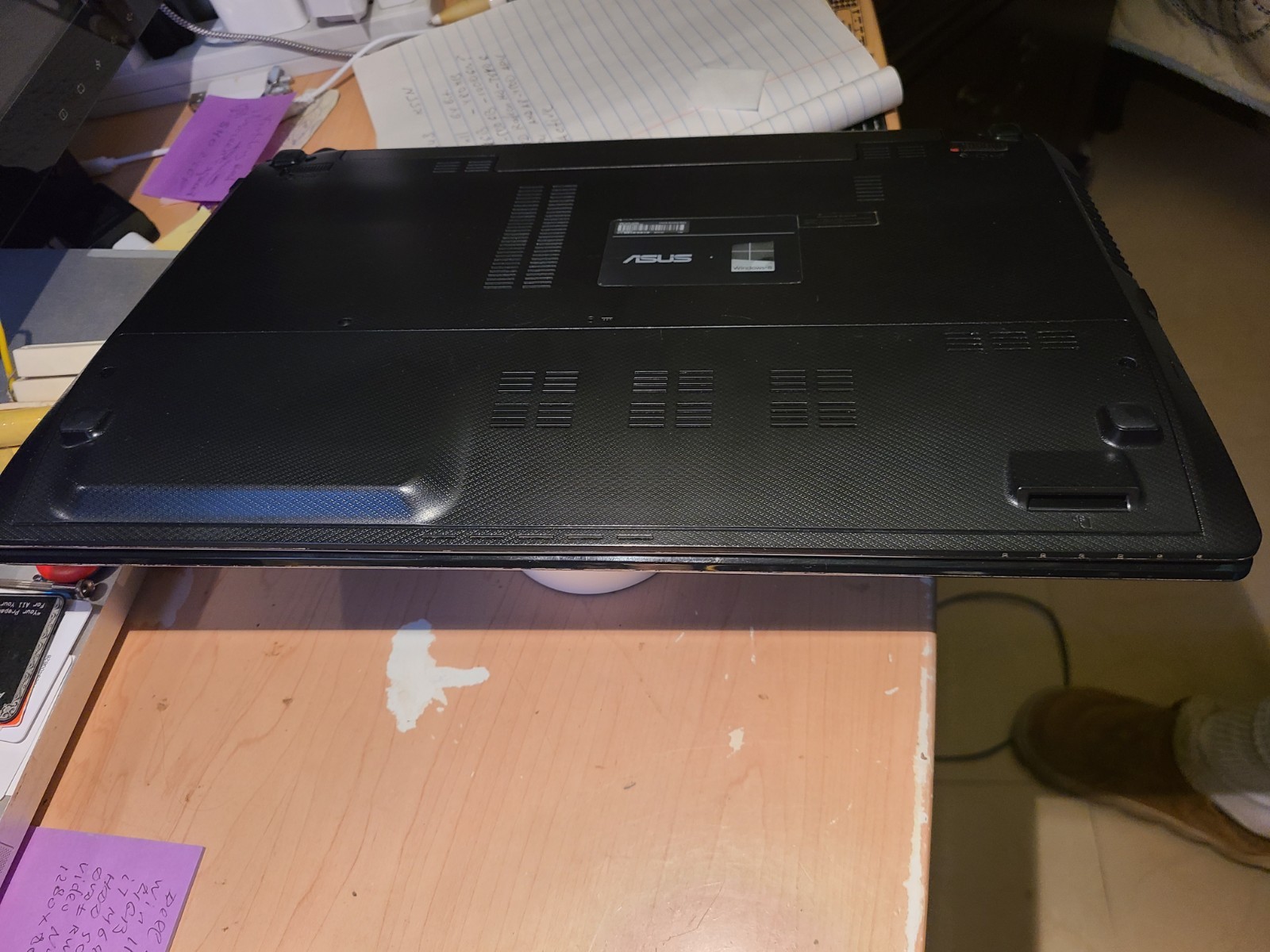 Asus K55N 15.6″ HD Laptop AMD RADEON- 7640 G 1 TB Win-11 DVD Web-Cam BT