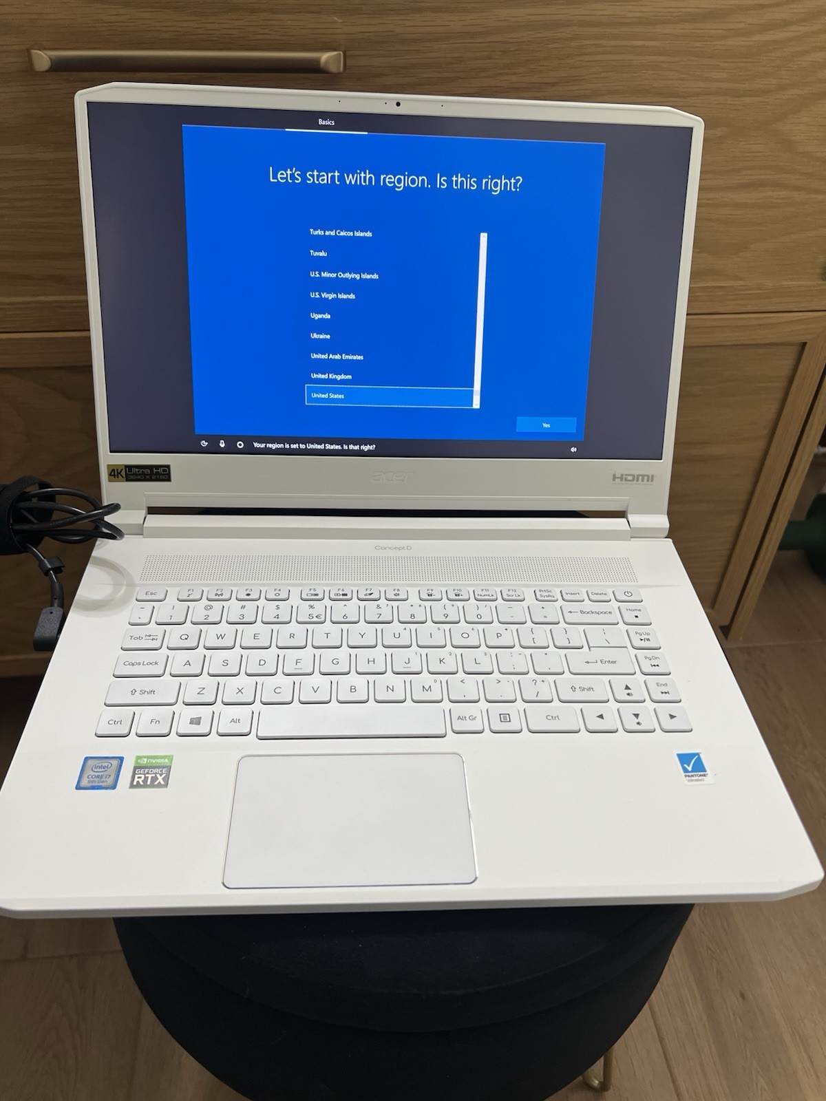 Acer ConceptD 7 CN715-71 15.6” 4K UHD i7 RTX 2060 Creator Laptop