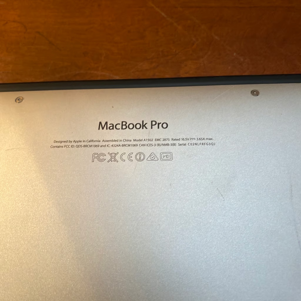 Apple MacBook Pro A1502 | Intel Core i5 | 8GB RAM | 256GB SSD | macOS Big Sur