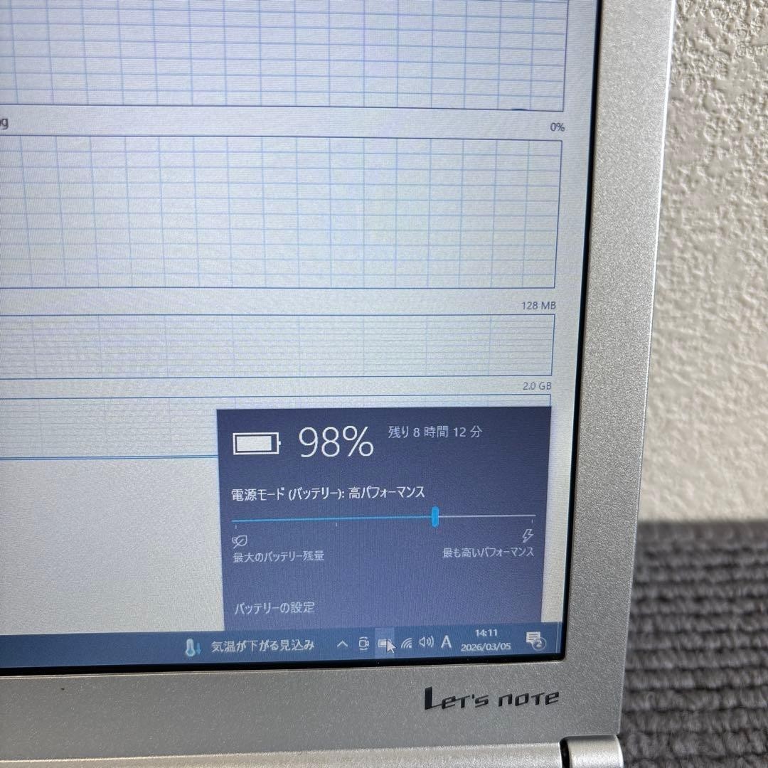 Panasonic Letsnote CF-SX3 i7-4600U 1TB 8GB Windows 10 Operation confirmed