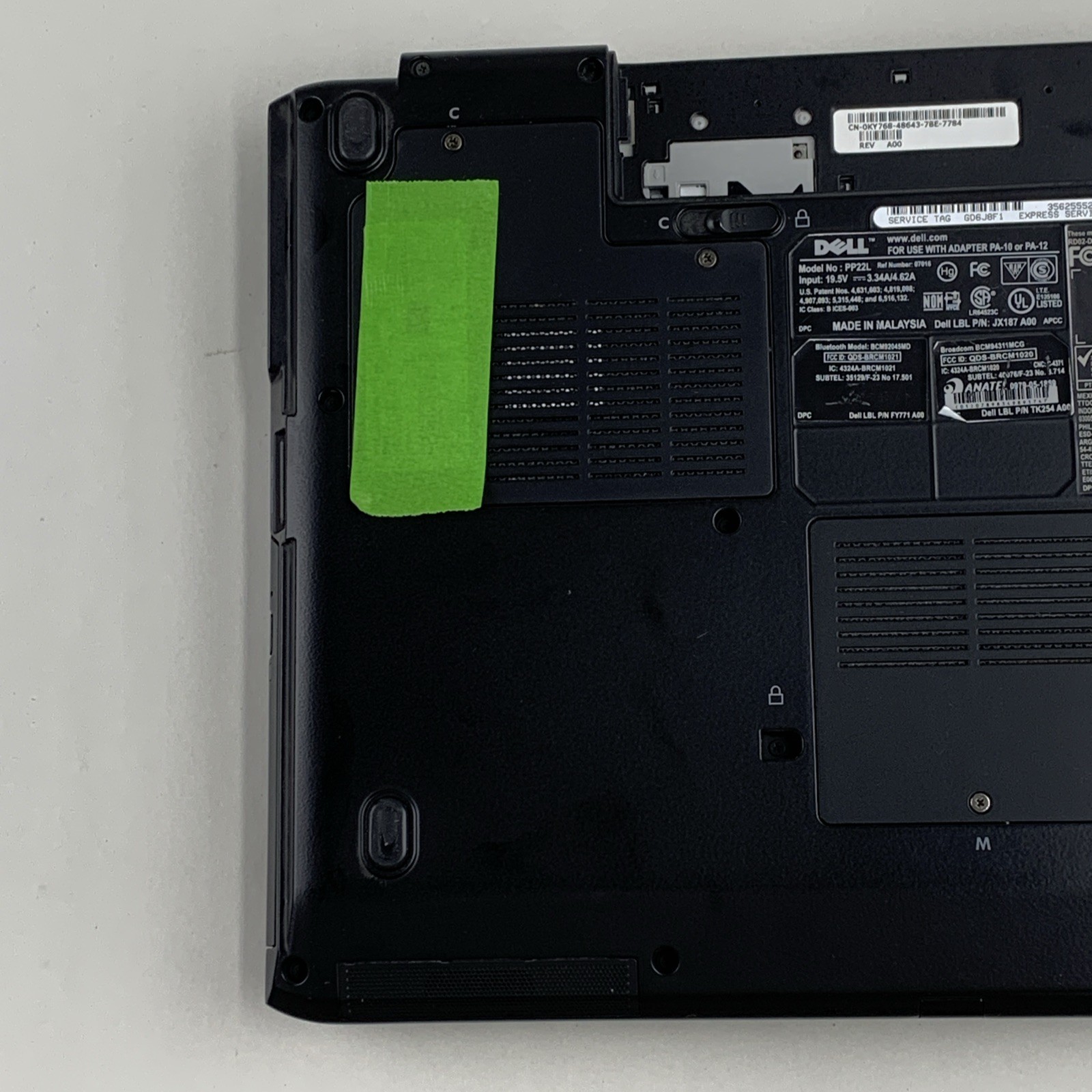 Dell Inspiron 1520 Core 2 Duo-06FD 2.00GHz 3GB RAM 15.6″ No Battery No HDD/OS