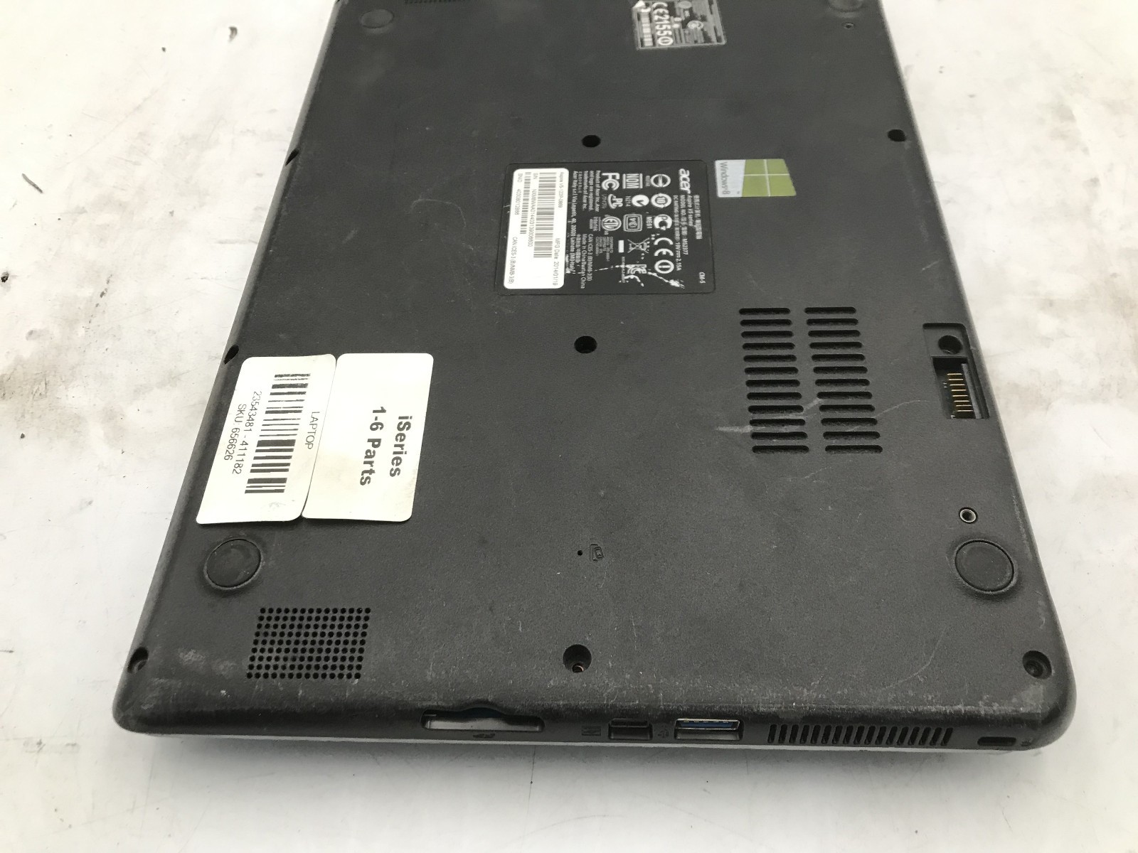 ACER ASPIRE V5 MS2377 – FOR PARTS/NO BOOT – AMD A4 1250 – 2GB RAM -READ DESC- BB