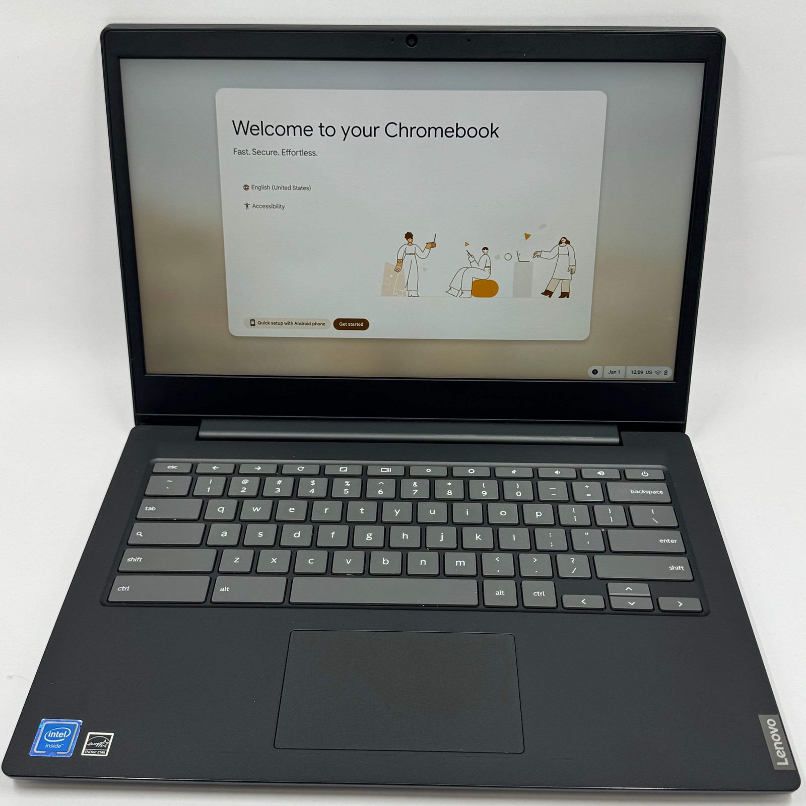 Lenovo Chromebook S340-14 Touch 81V30000US 14″ Celeron N4000 4GB RAM 32GB SSD