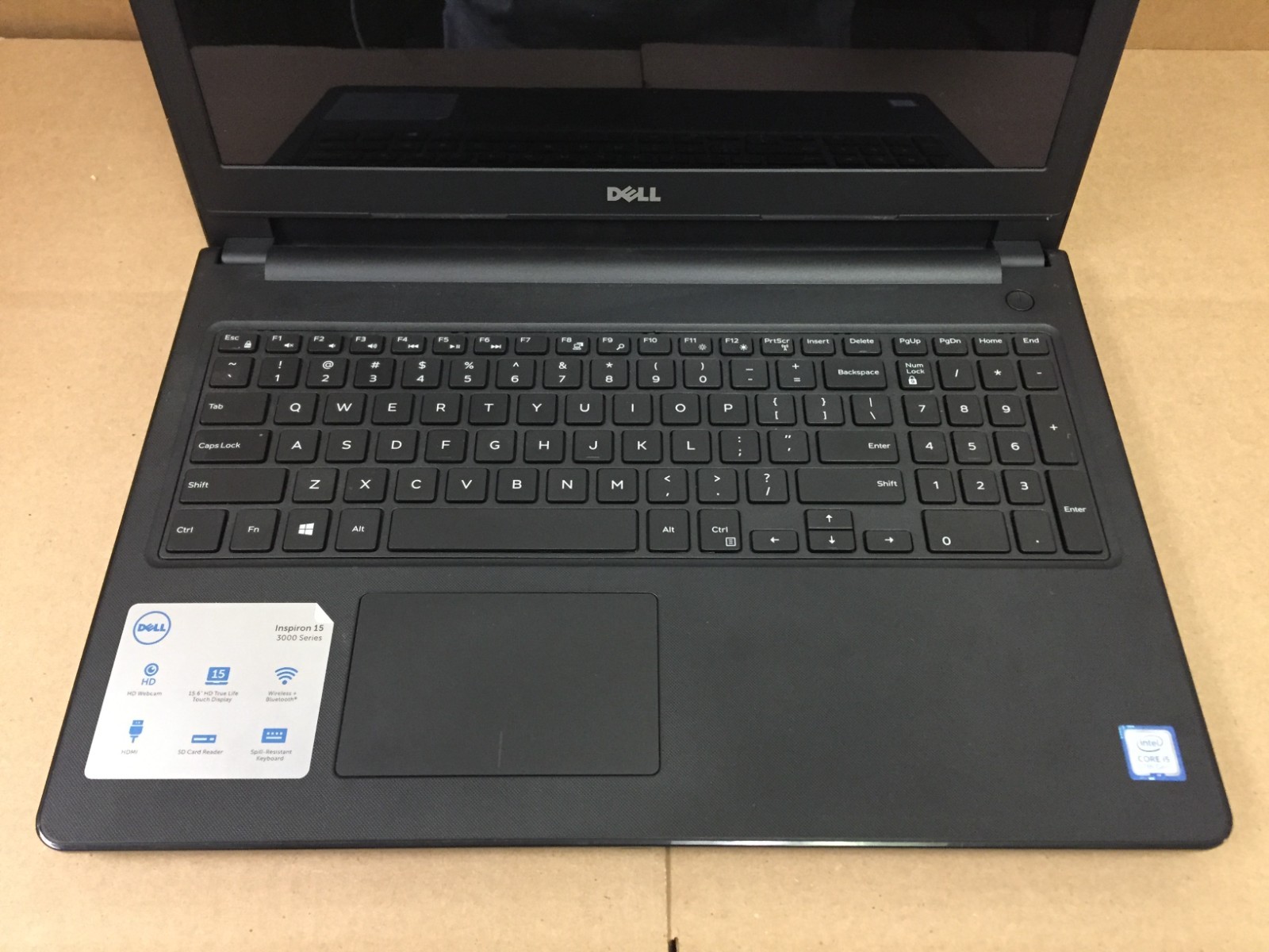 Dell Inspiron 15 3567 15.6″ Touch i5-7200U 2.50GHz 8GB RAM 512GB SSD No AC Read