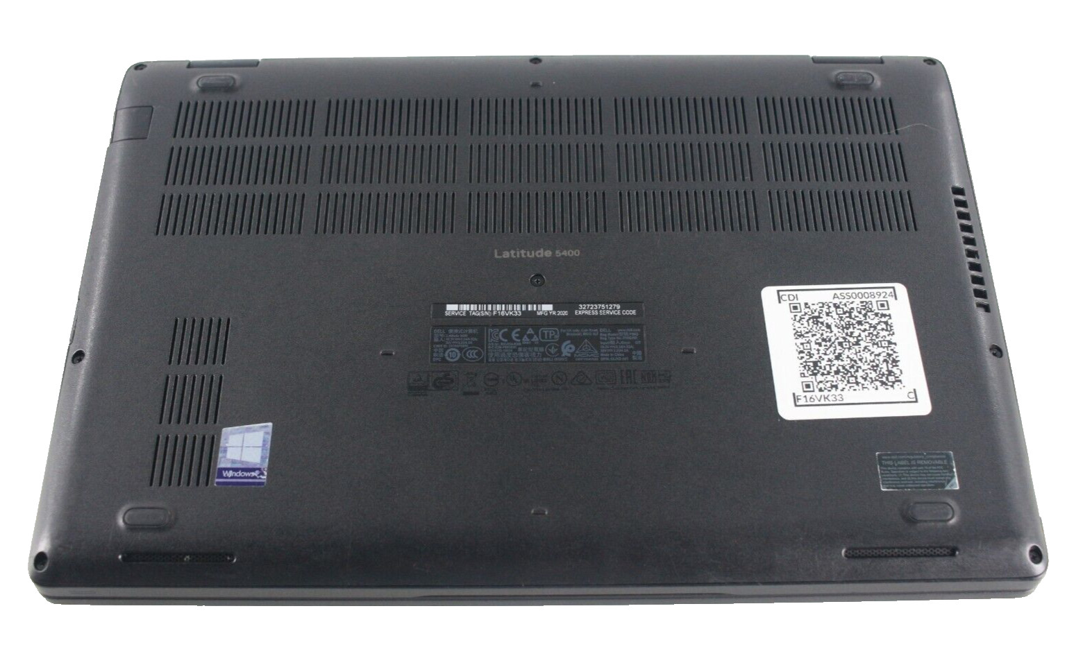 Dell Latitude 5400 14″ Laptop i5 8th Gen 128GB SSD 16GB RAM Win 11 Pro (AVA) C