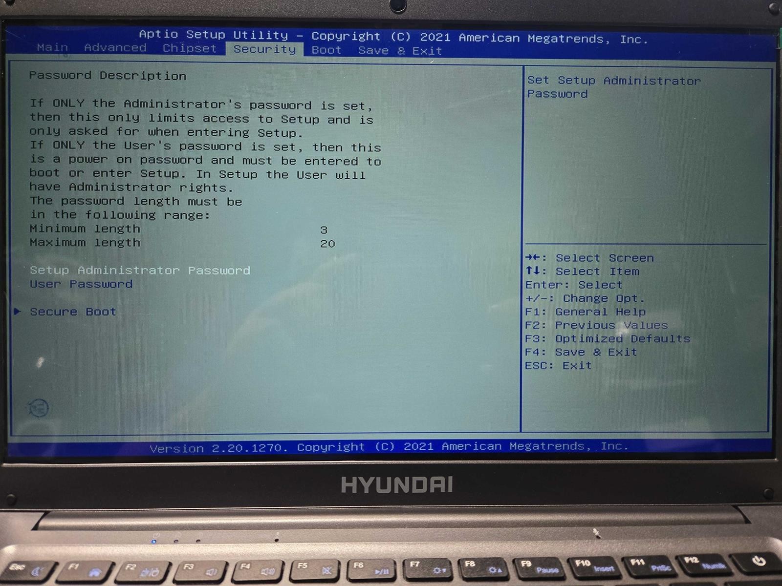 HYUNDAI HYBOOK 14.1″ CELERON N4020 @ 1.10GHz, 4GB RAM, 128GB HDD – (NEW-NO BOX)