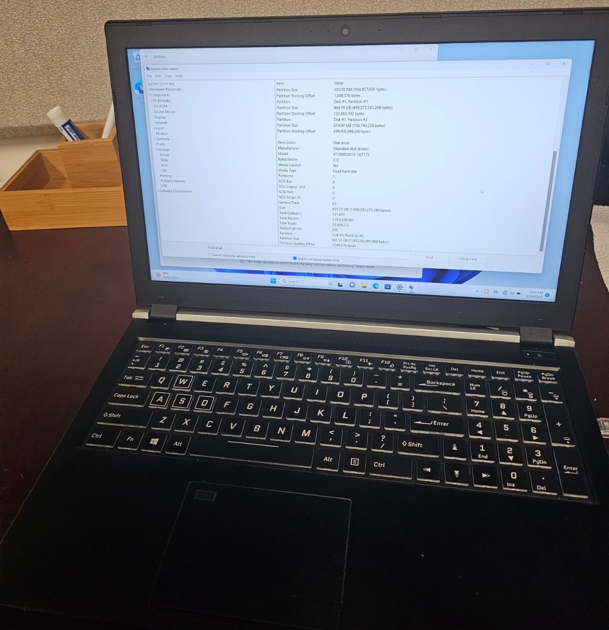 Prostar Gaming Laptop Intel Core i7, 16GB DDR4 RAM, GTX 1070, 512GB SSD + 1TB HD