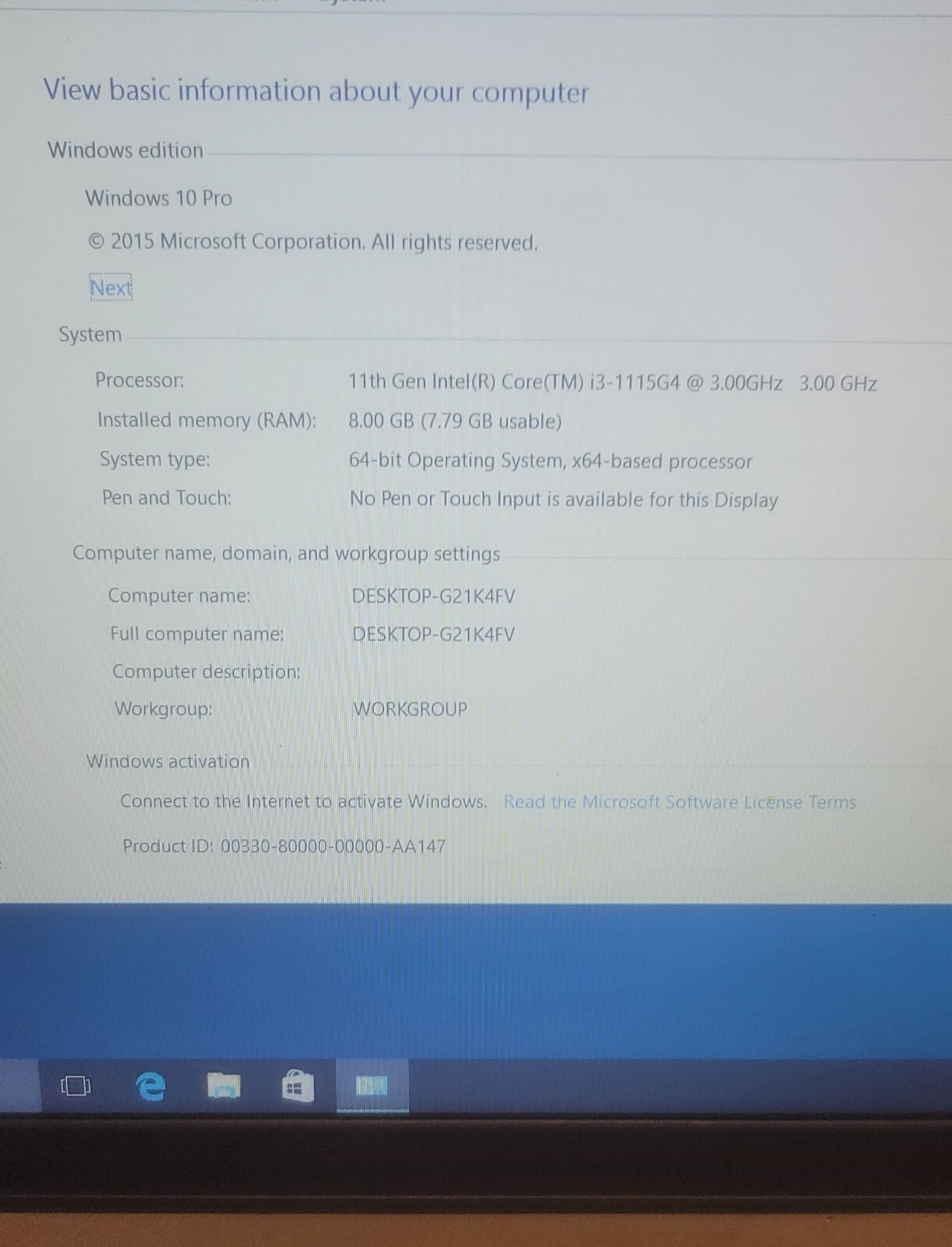Lenovo Ideapad 3 15ITL6 • 16GB RAM 500GB SSD • Works Needs Drivers