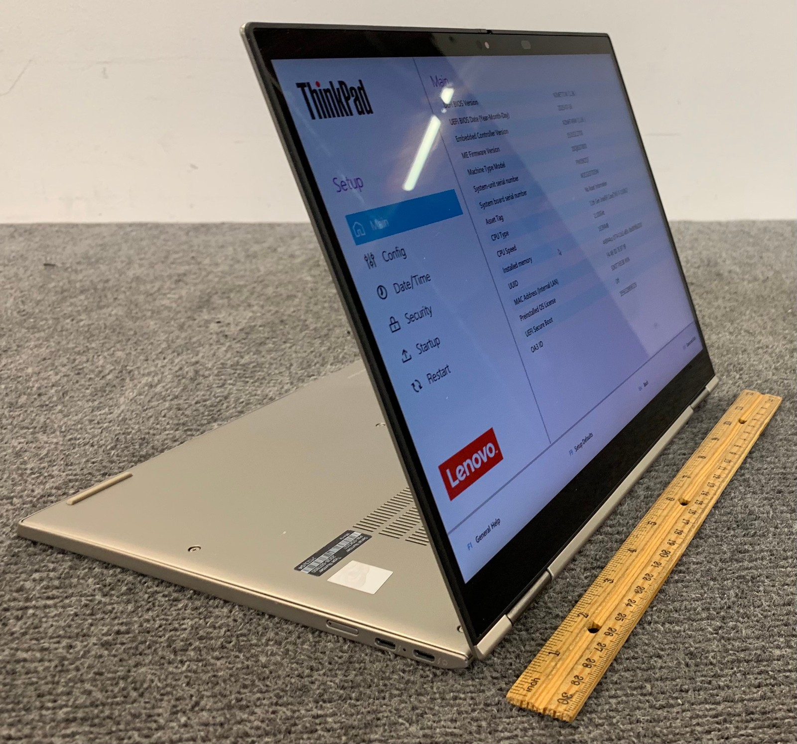 Lenovo ThinkPad X1T Gen 1 14″ 2-in-1 i7-1160G7 16GB, 512GB NVMe Remote Managed