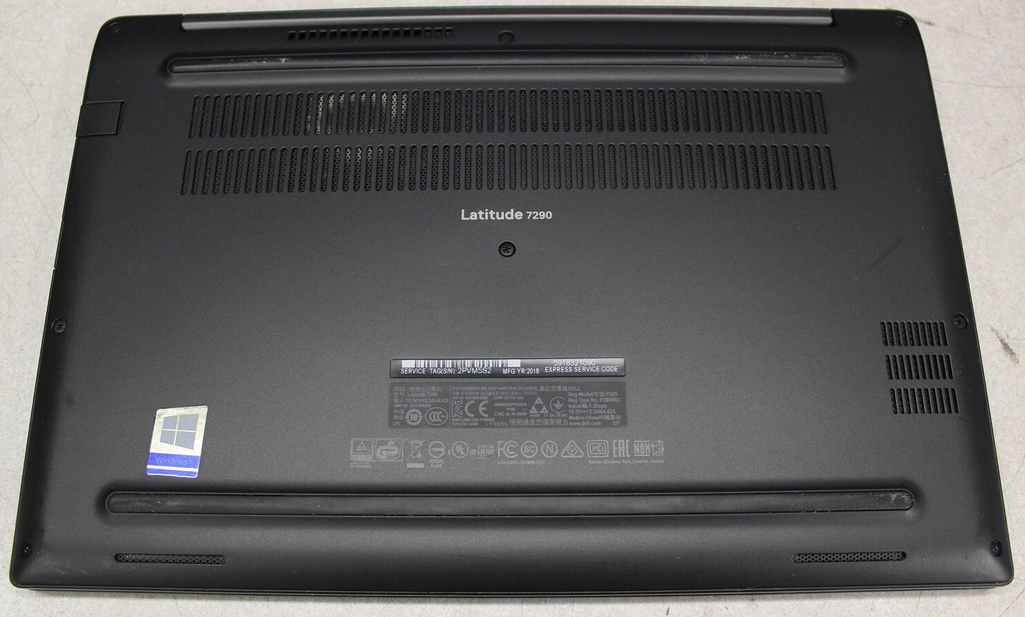Dell Latitude 7290 I5-8350U 256 NvME SSD 16GB Win11Pro