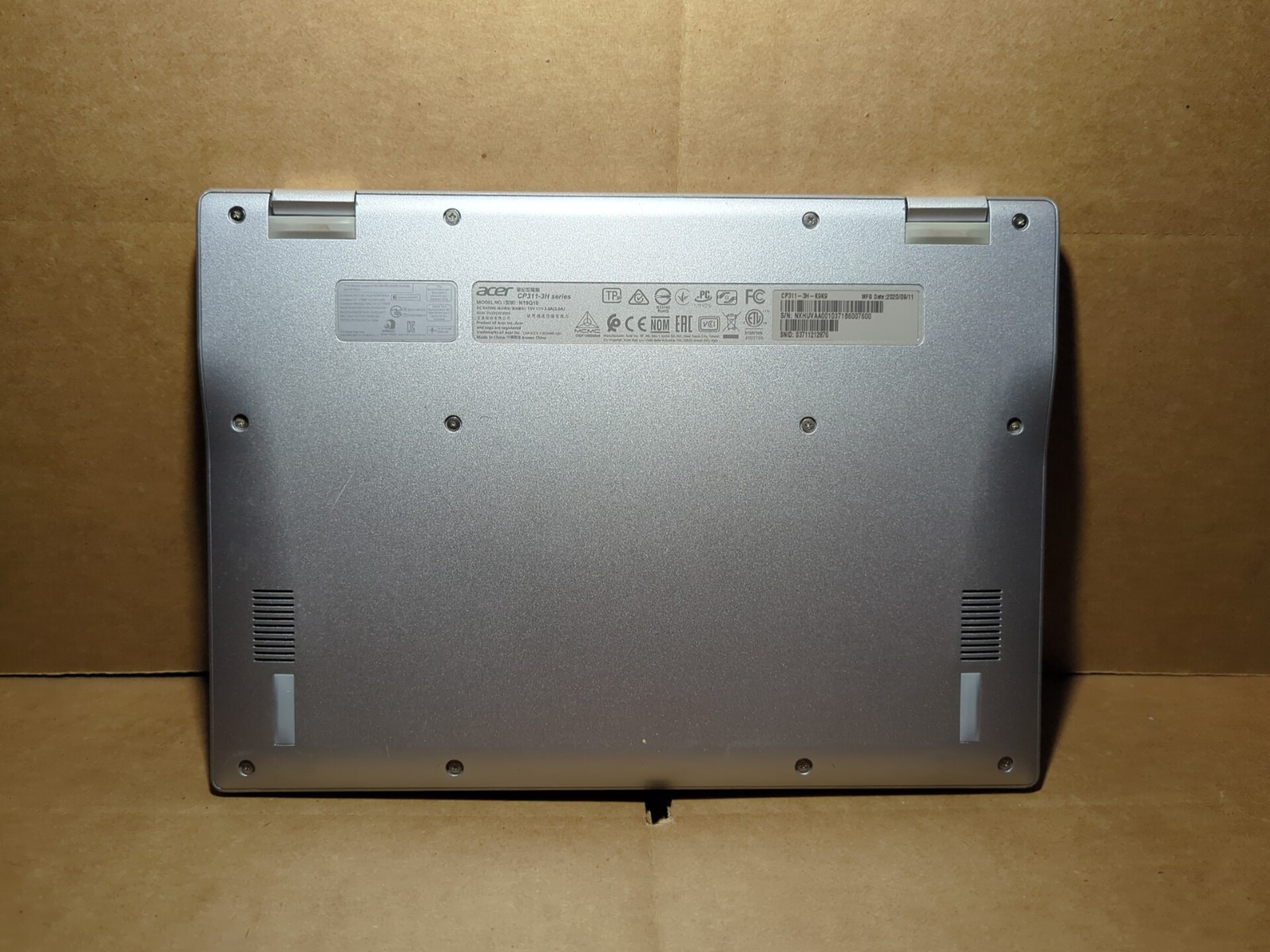 Acer Chromebook Spin 311 CP311-3H-K9K9 11.6″ Touch 4GB RAM 64GB ChromeOS MTK 500