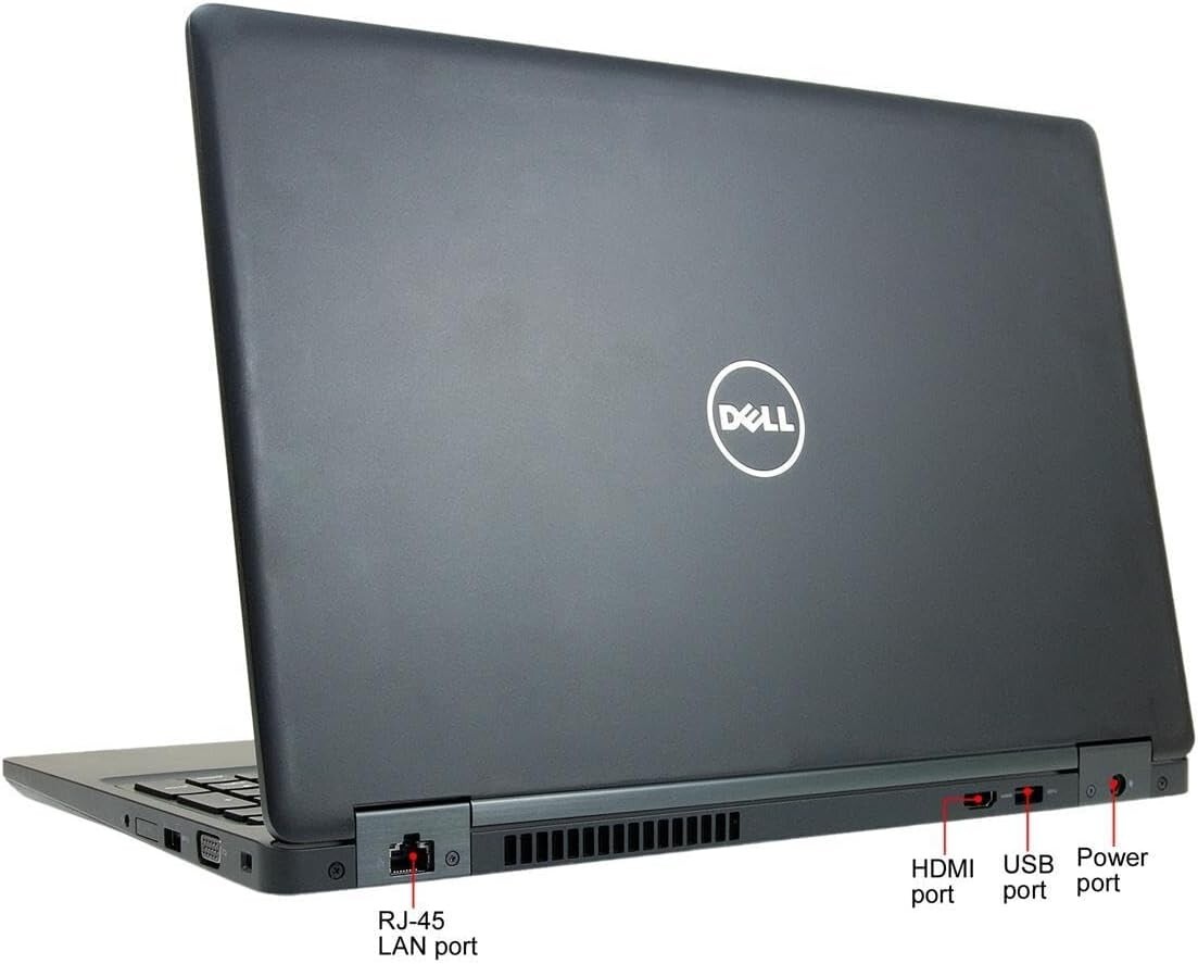 Dell Latitude Laptop Light Gaming PC Core i5 16GB RAM 256GB SSD Windows 11 Pro