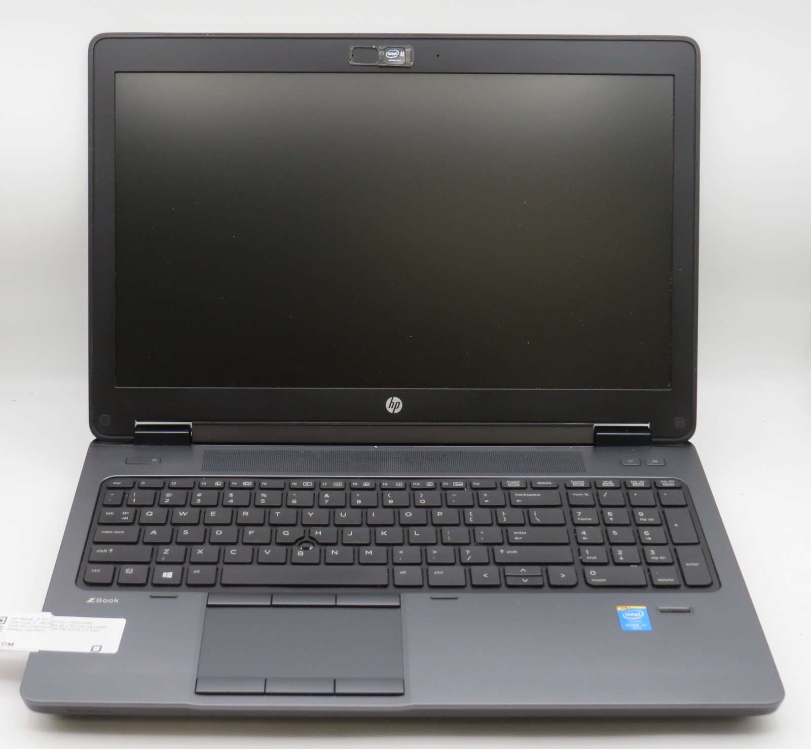 HP ZBook 15 G2 i7-4810MQ 24GB DDR3 256GB SSD K1100M 15″ No OS