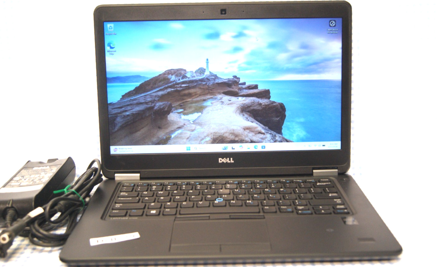 Dell Latitude E7450 Laptop, Core i5-5300U 16GB RAM 512GB SSD Windows 11 Pro