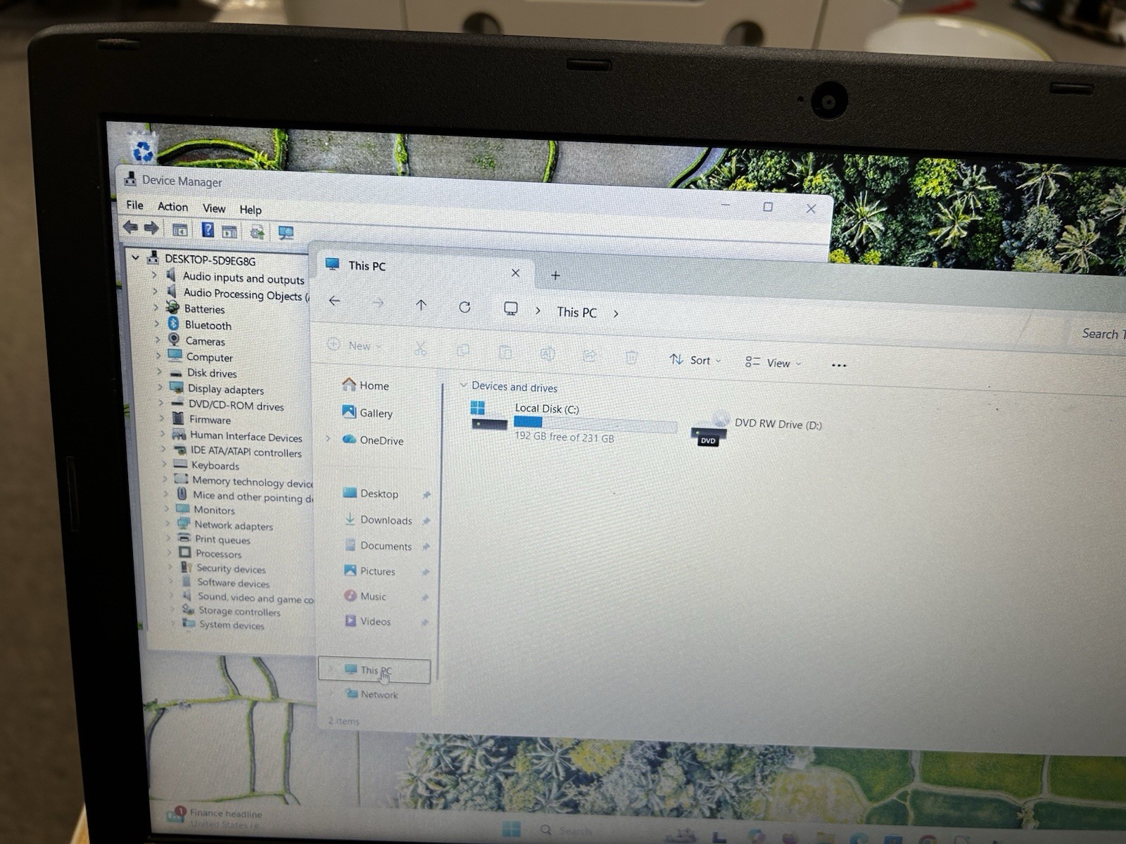 Laptop Acer Aspire E 15 15.6″ i3-8130U 6GB 250 gb hdd, Win11 home Black, TESTED