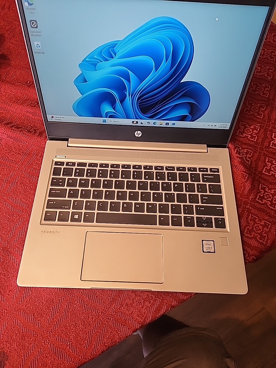 HP ProBook 430 G7, (256GB 16GB i5-10210U, 1.6GHz) Win11 Pro + Charger