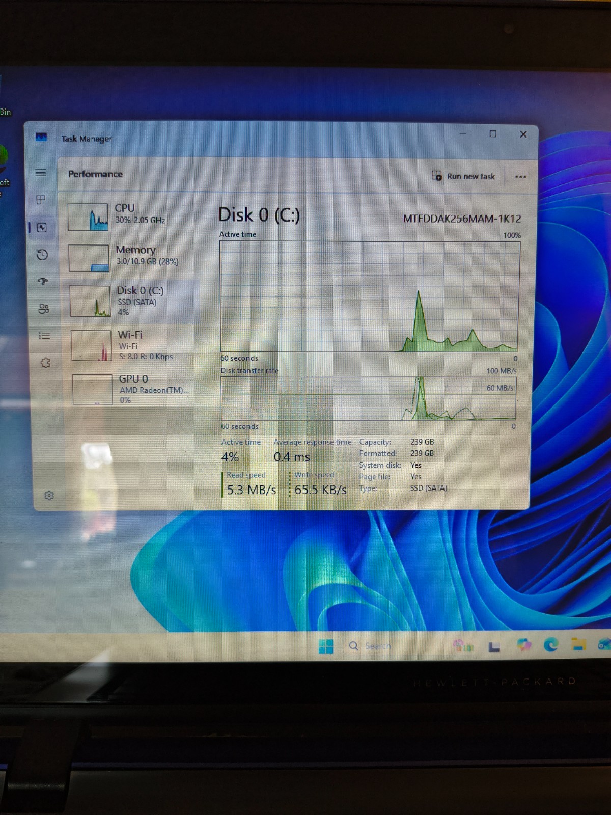 HP Pavilion 17-g138cy Touch AMD A6-6310 W/Radeon R4 GPU 12GB 256GB SSD W11Hm