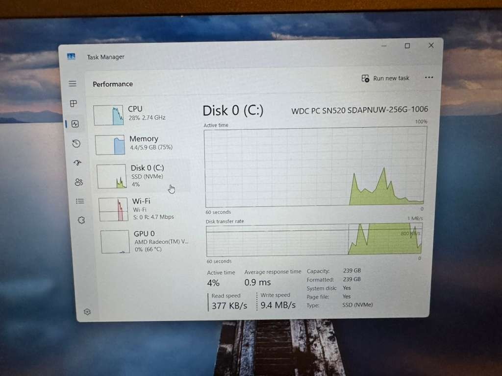 HP ProBook 455R G6 Laptop | AMD Ryzen 5 3500U 8GB RAM 256GB SSD with AC Adapter