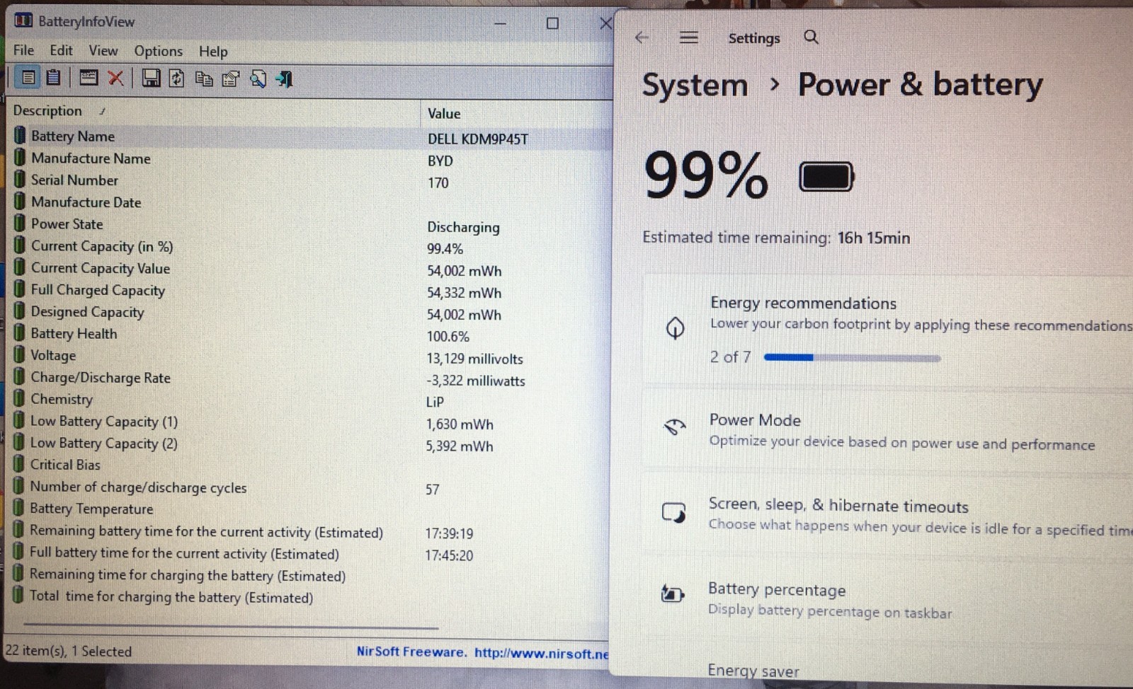 Dell Latitude 3450 i5-1335U 4.60GHz 8GB DDR5 512GB Lit KB Batt + Charger Win11