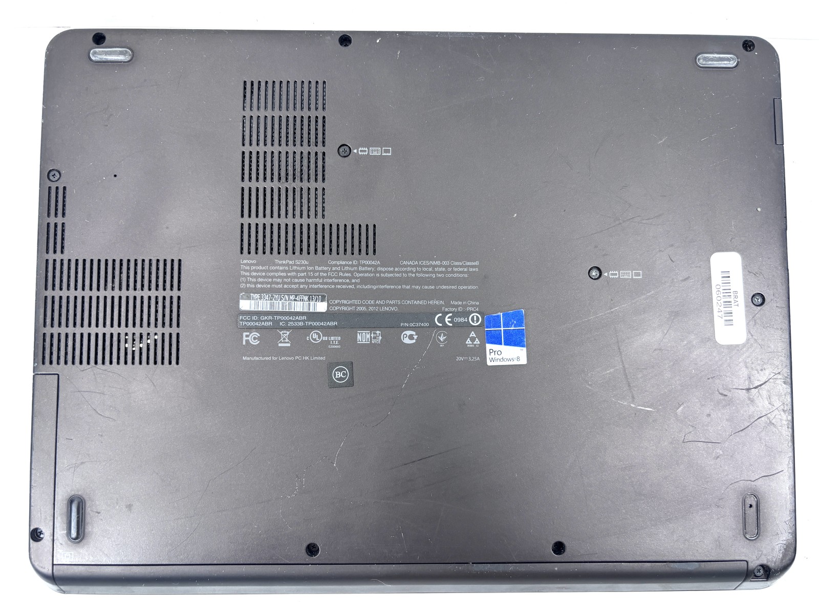 Lenovo ThinkPad Twist S230u – 12.5″ HD Touch, 1.8GHz i3, 4GB RAM
